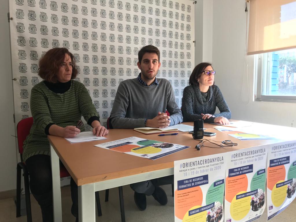 Roda de premsa de presentació de la Fira Orienta. FOTO: Mónica García