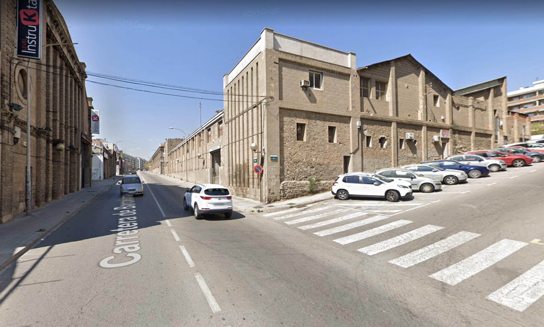 L'accident ha tingut lloc a la carretera de Barcelona. FOTO: Google Maps