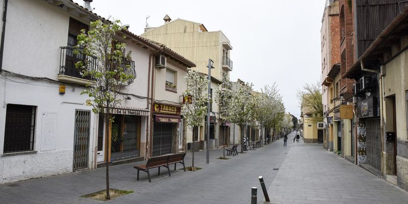Carrers buits durant l'estat d'alarma / Bernat Millet Carrers buits durant l'estat d'alarma / Bernat Millet