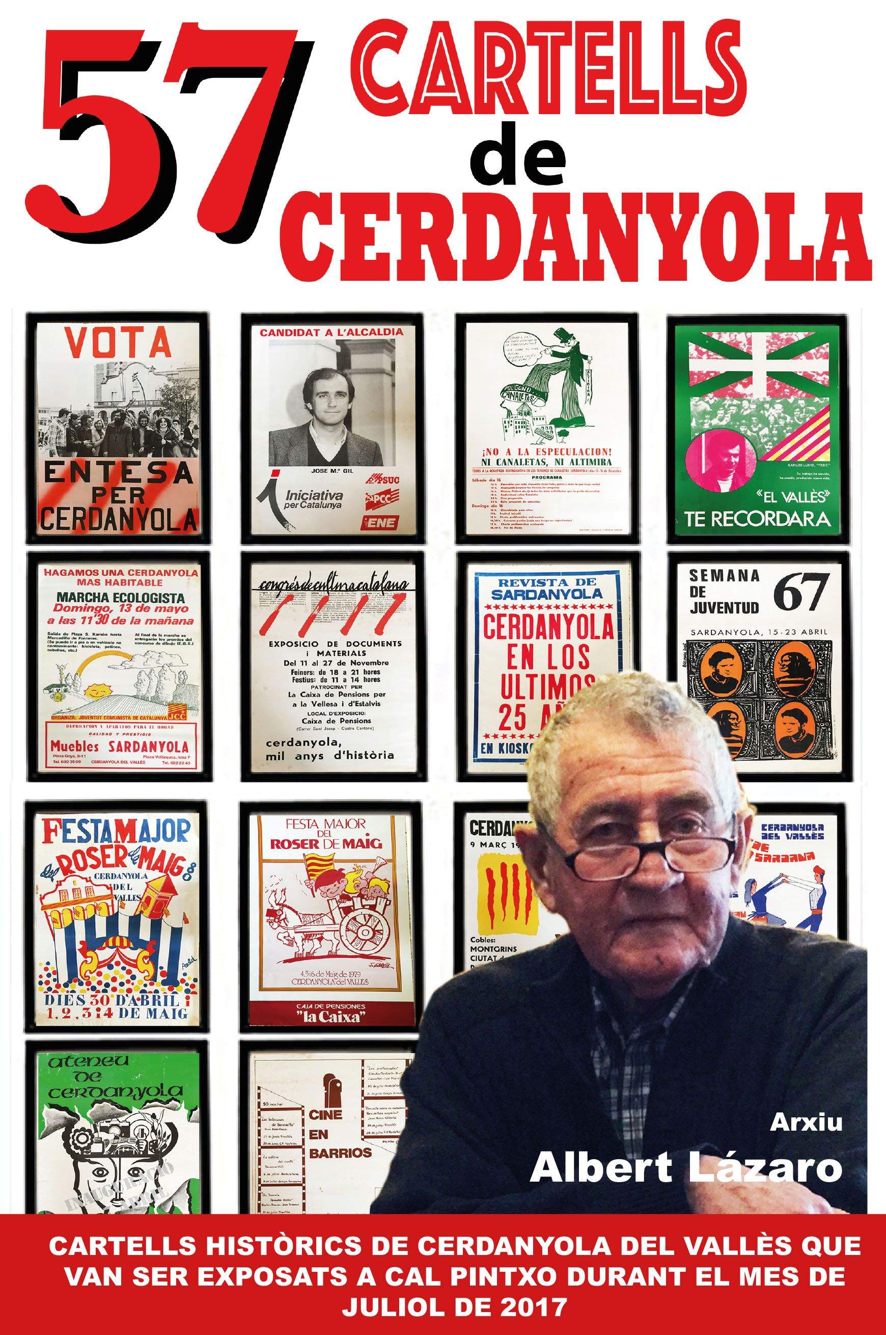 El GREC llença un llibre que recull els 58 cartells d'Albert Lázaro / Cedida