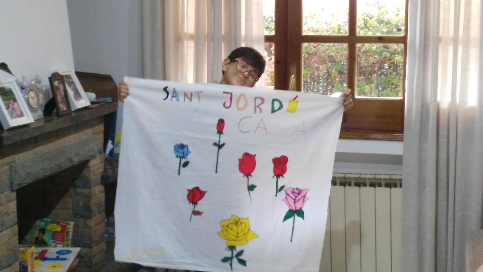 Sant Jordi a casa!