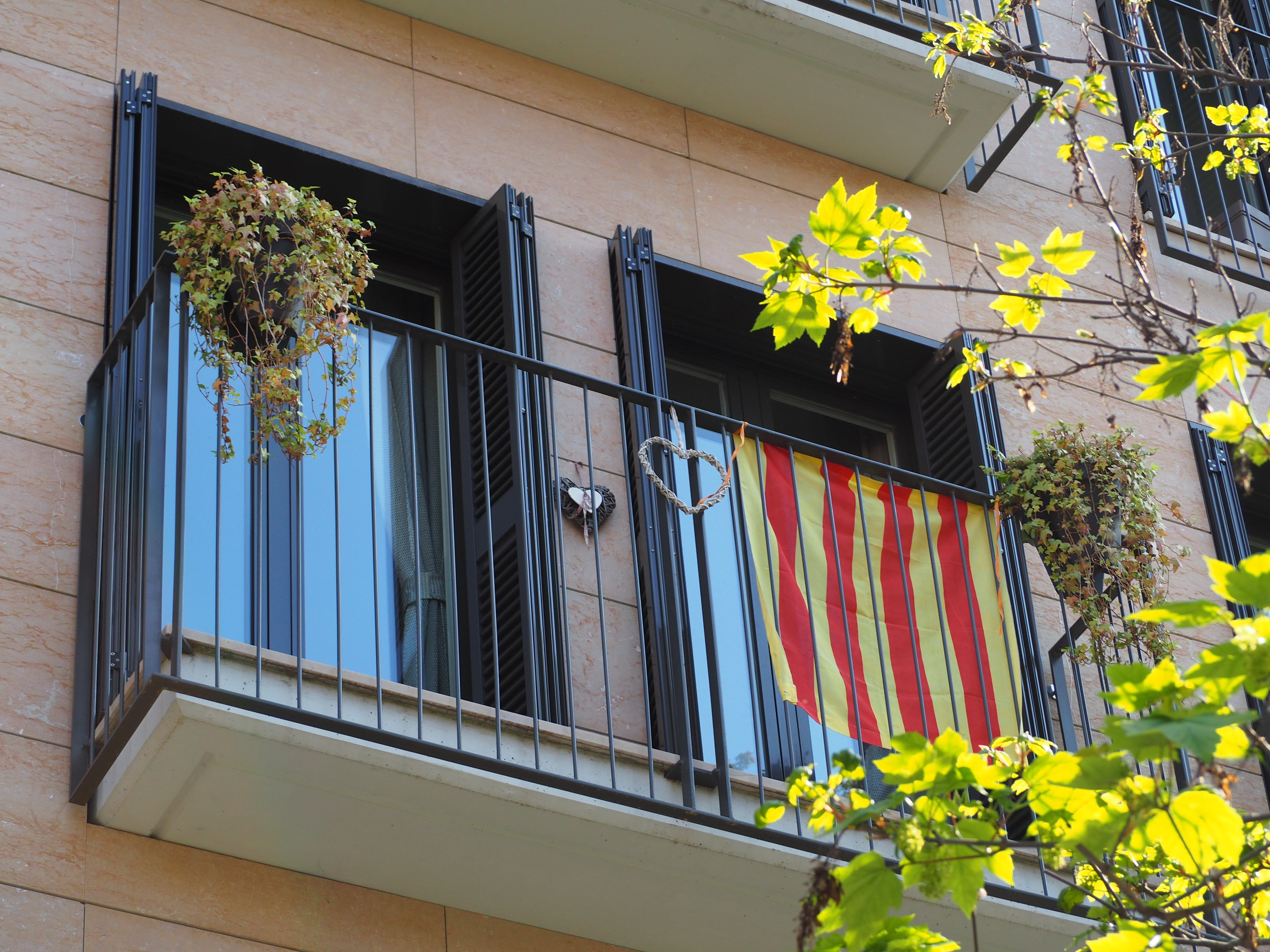 Balcons cerdanyolencs decorats per Sant Jordi. FOTO: Mónica García Moreno