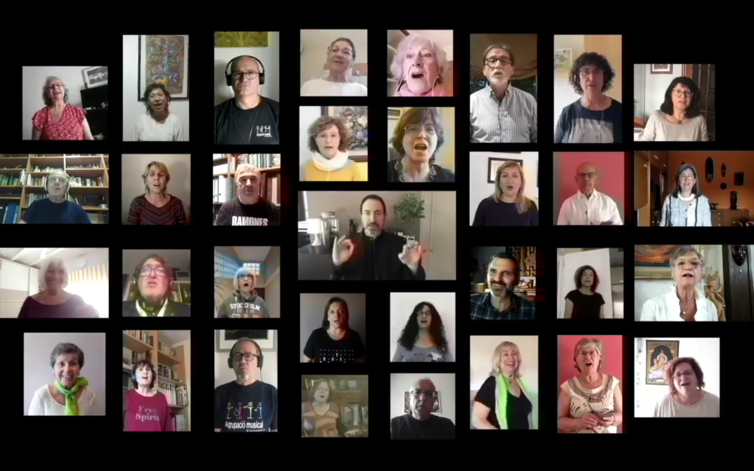 La Coral de l'AMCV canta 'Shosholoza'