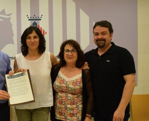 Els regidors d'En Comú Podem en una imatge d'arxiu. FOTO: Ajuntament de Cerdanyola