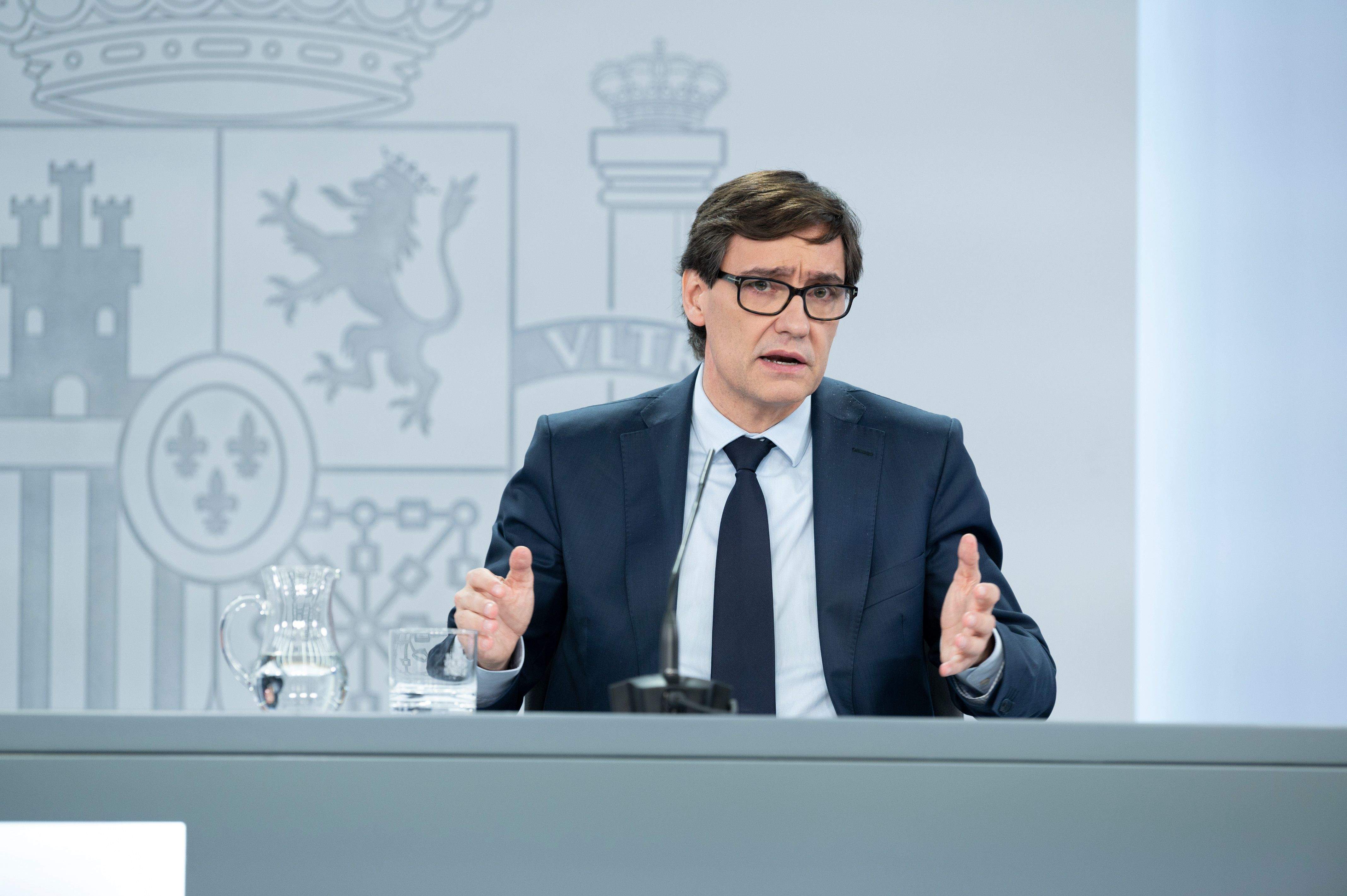 El ministre de Sanitat, Salvador Illa. FOTO: ACN