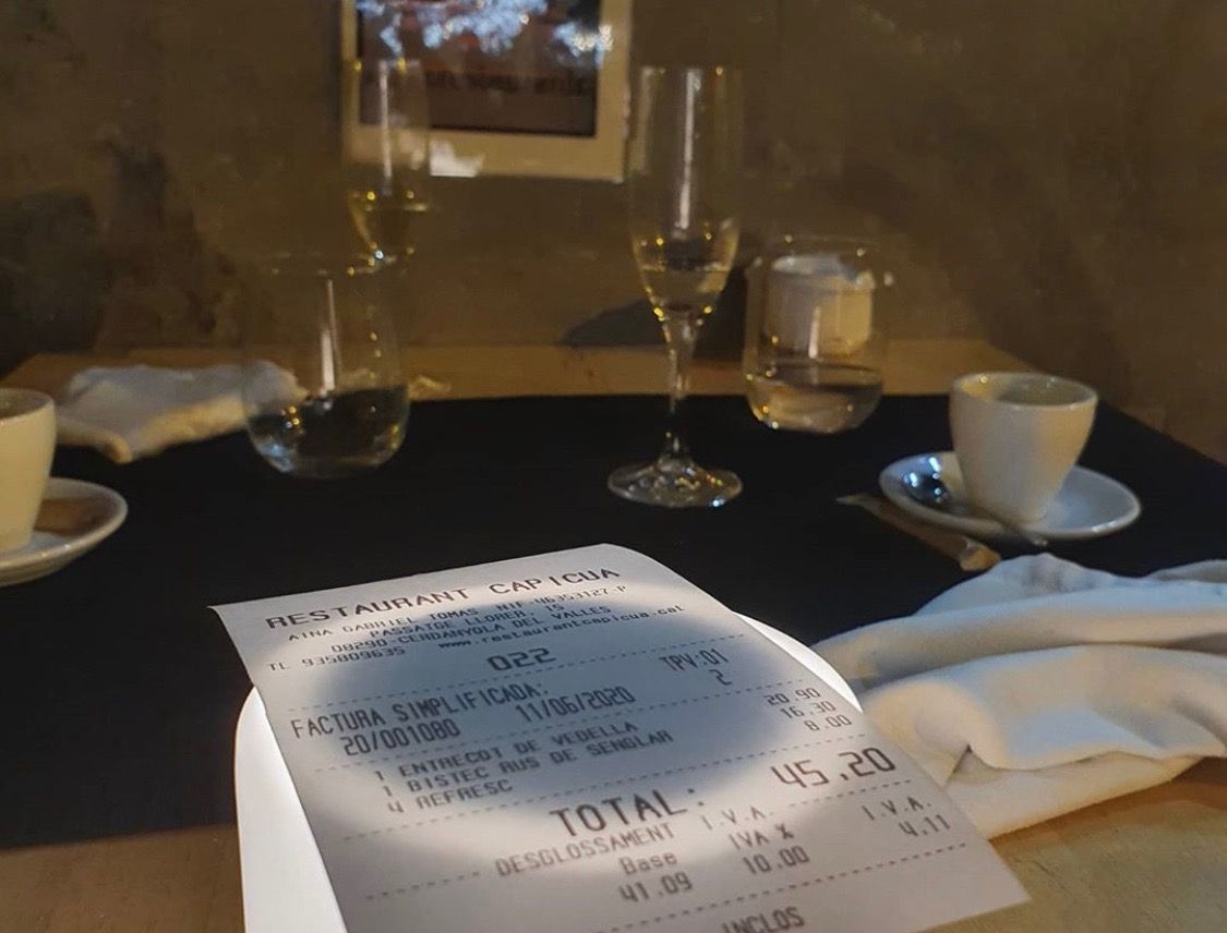 El compte dels dos clients que van marxar / Cuinetescapicua