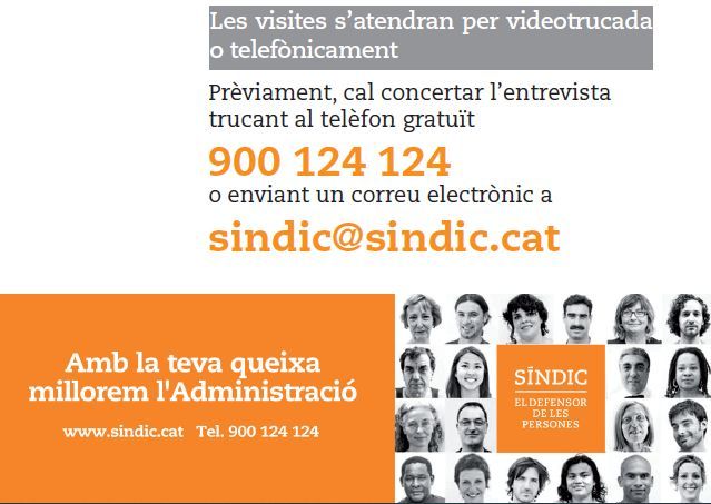 Cartell Síndic de Greuges Cartell Síndic de Greuges