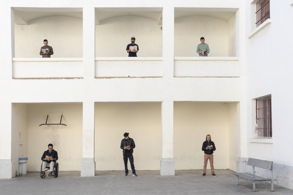 Una fotografia de l'exposició "Lectura i presó" / Generalitat de Catalunya