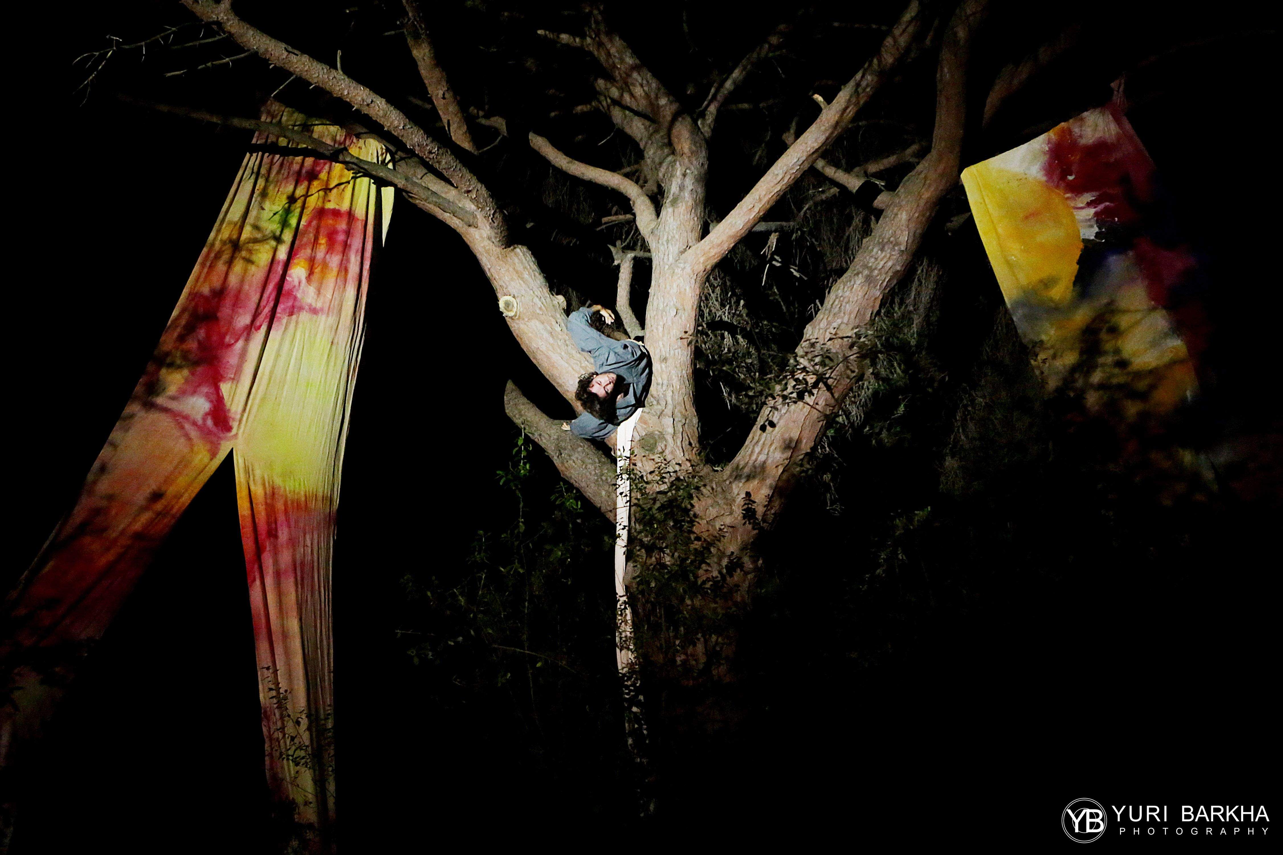 Pau Aran en una de les seves danses / Foto: Klaus Christ