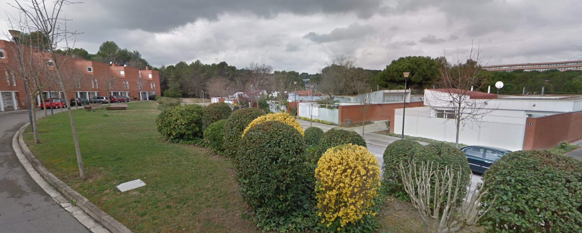 Les cases Sert a Bellaterra. FOTO: Google Maps