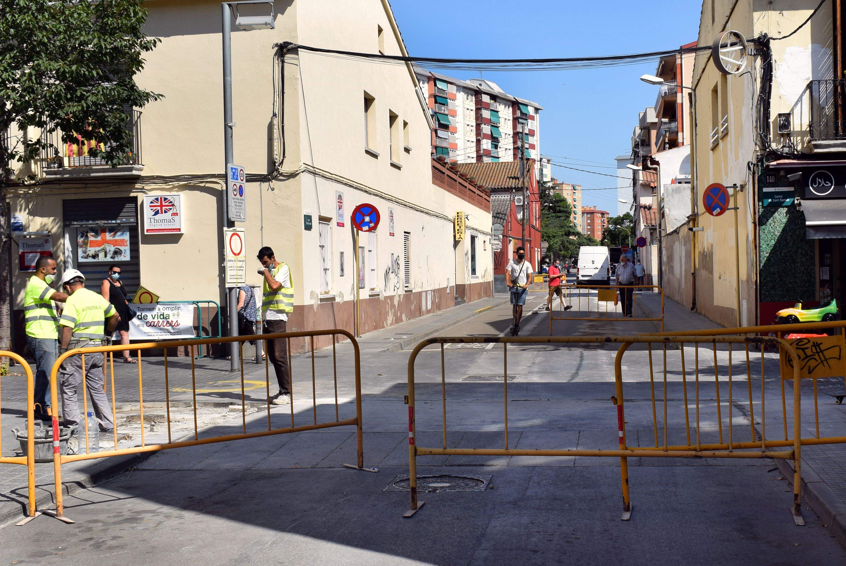 Tall de la cruïlla de Sant Ramon / Ajuntament de Cerdanyola