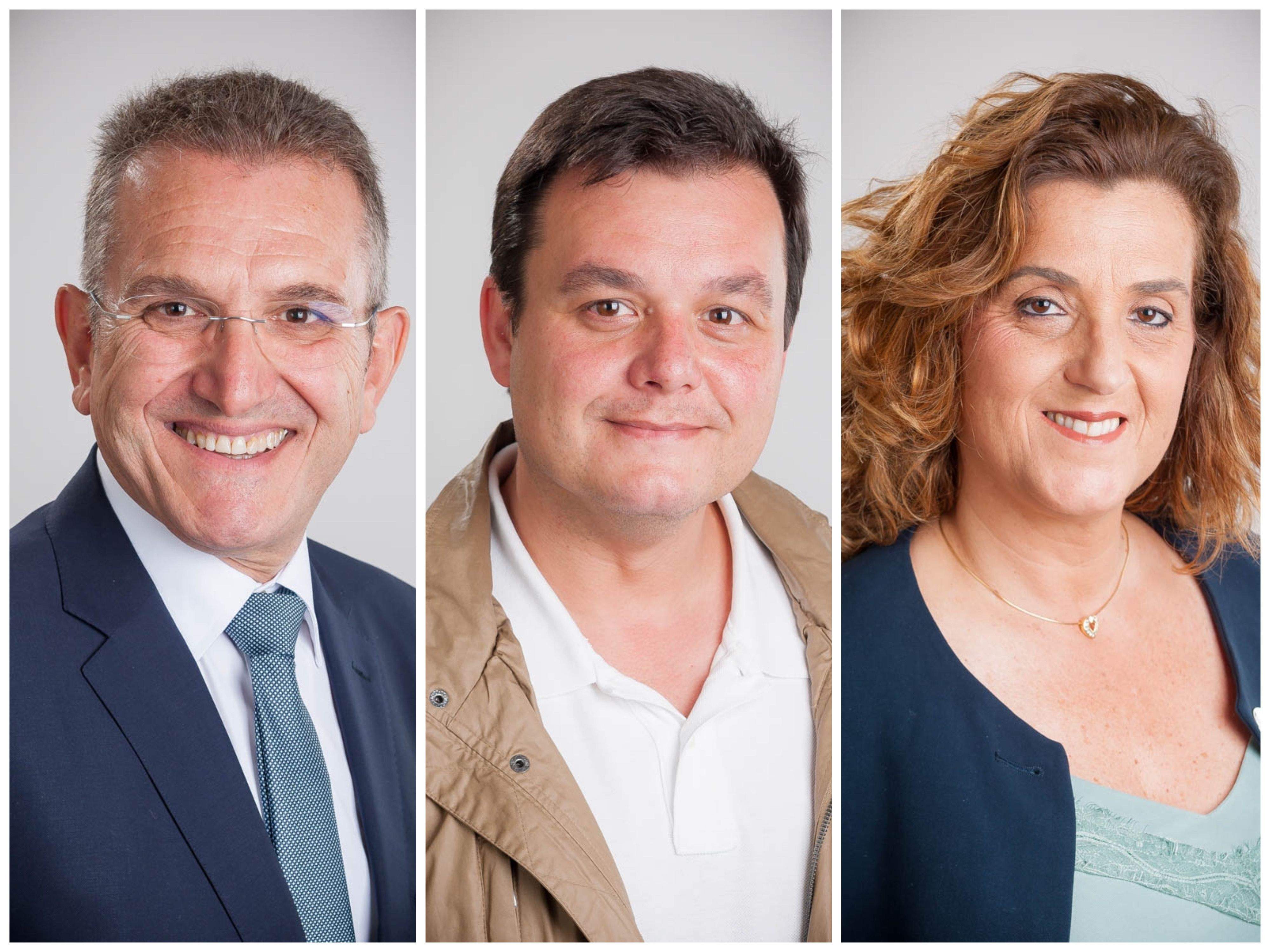 Javier Sánchez, Víctor Francos i Pepi Rivera / Ajuntament de Cerdanyola