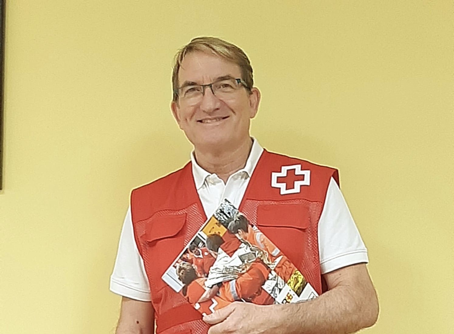 Cèsar Sánchez, coordinador de la Creu Roja Cerdanyola-Montcada-Ripollet / Cedida