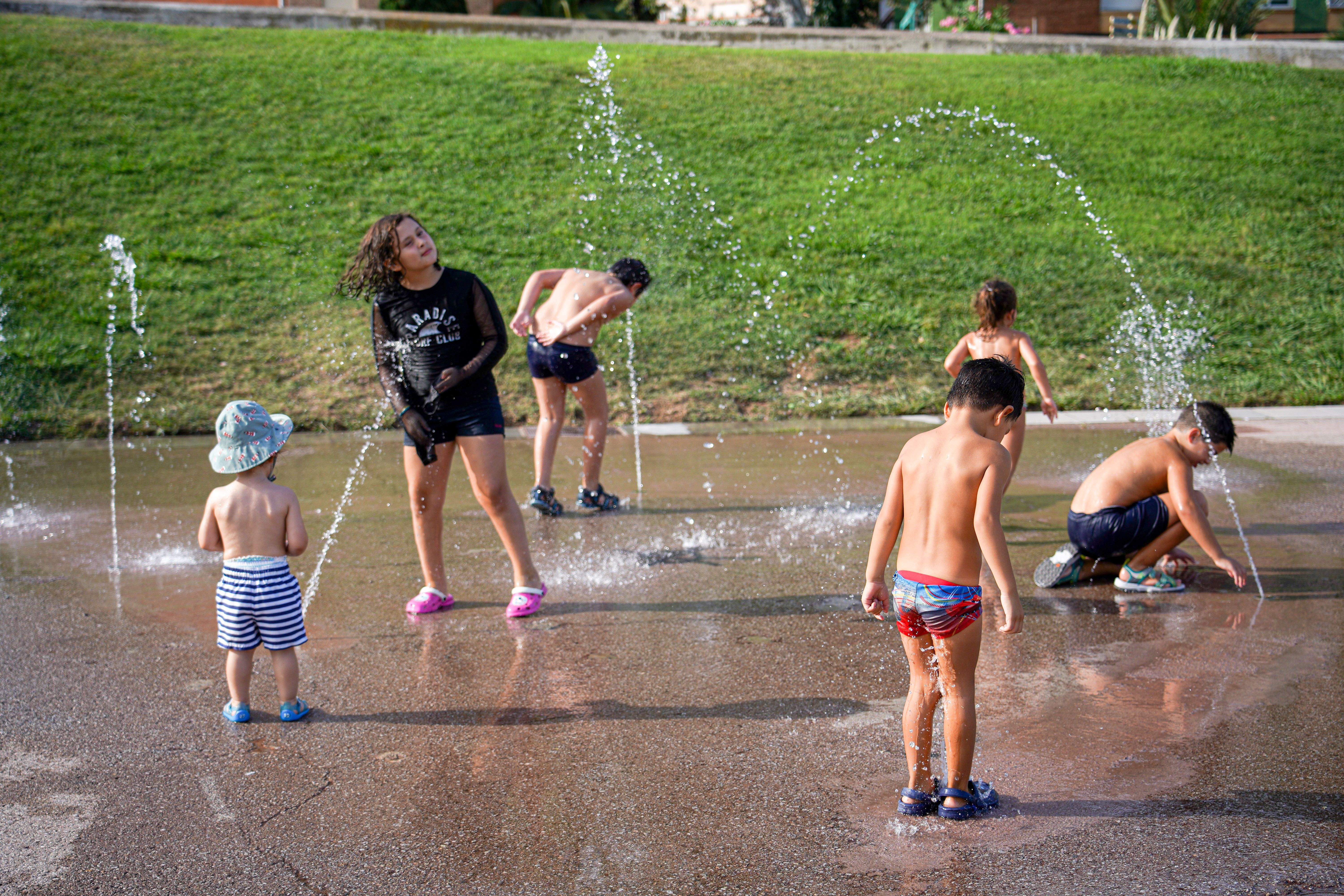 Les fotografies de les zones de jocs d'aigua a Cerdanyola