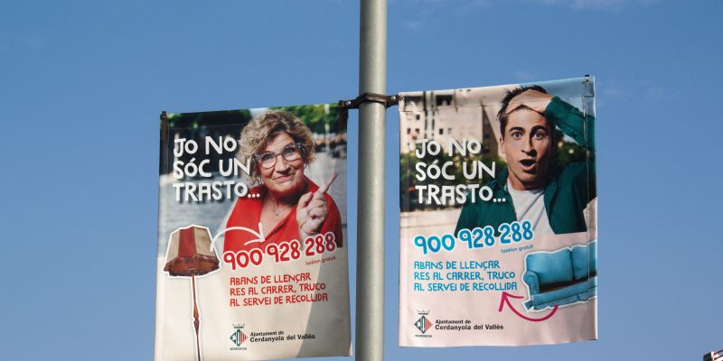 Cartells de la campanya / Ajuntament de Cerdanyola Cartells de la campanya / Ajuntament de Cerdanyola