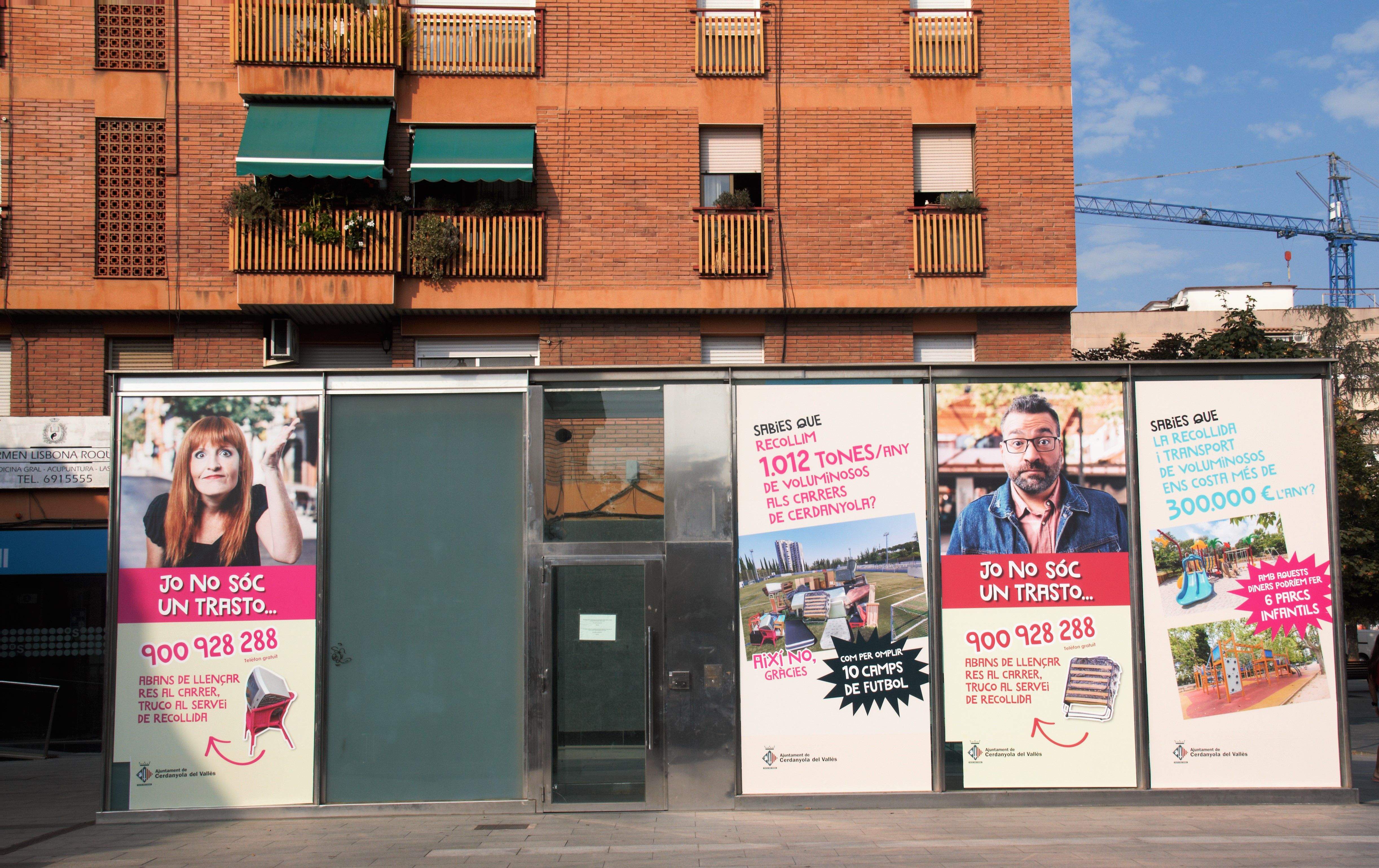 Cartells de la campanya / Cedida