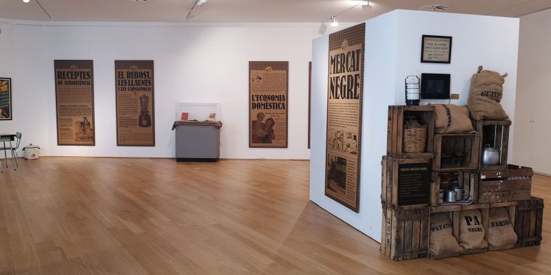 Una part de la mostra instal·lada a Ca n'Oliver. FOTO: Ajuntament de Cerdanyola Una part de la mostra instal·lada a Ca n'Oliver. FOTO: Ajuntament de Cerdanyola