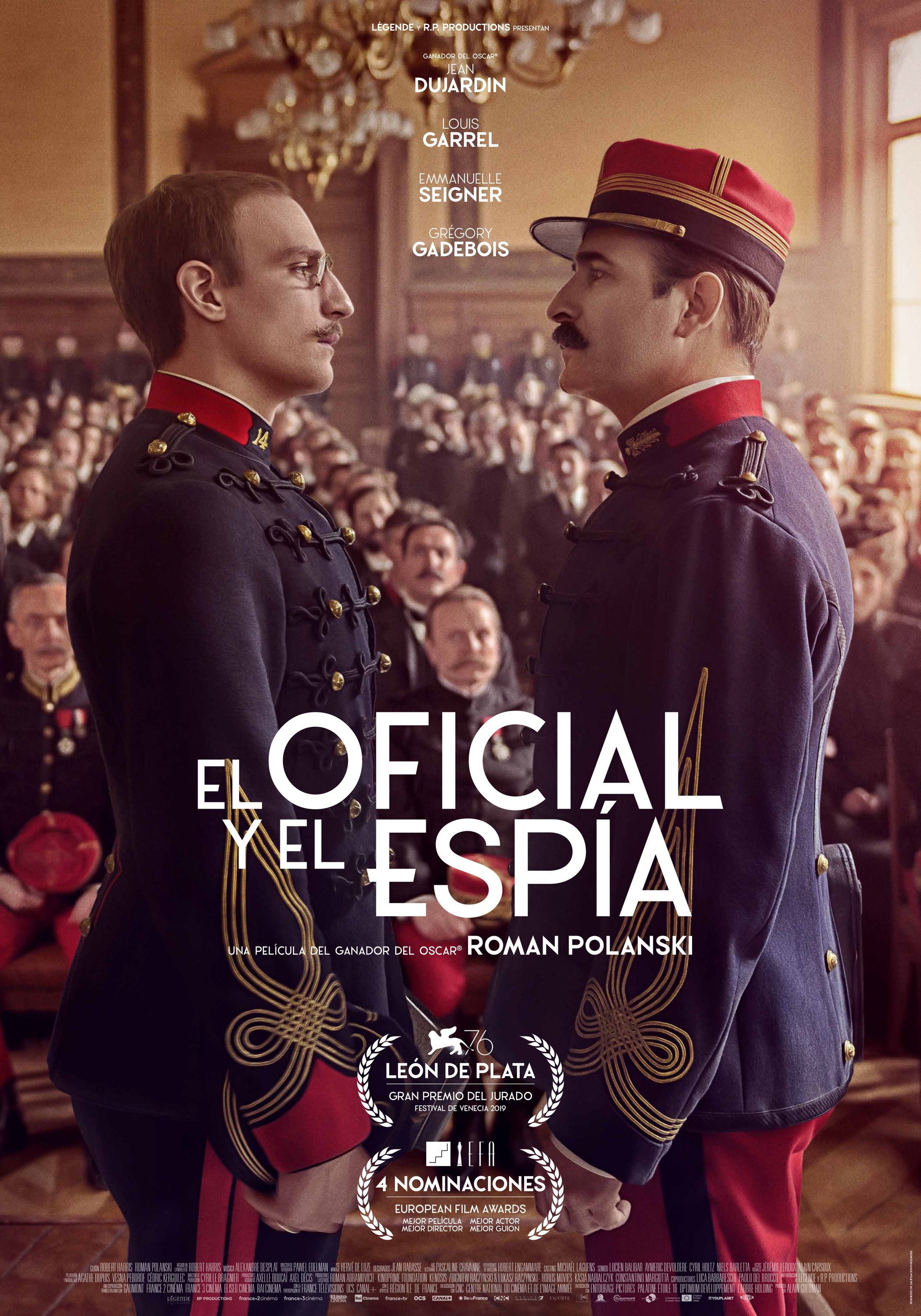 Cartell "El Oficial y el Espía" Cartell "El Oficial y el Espía"