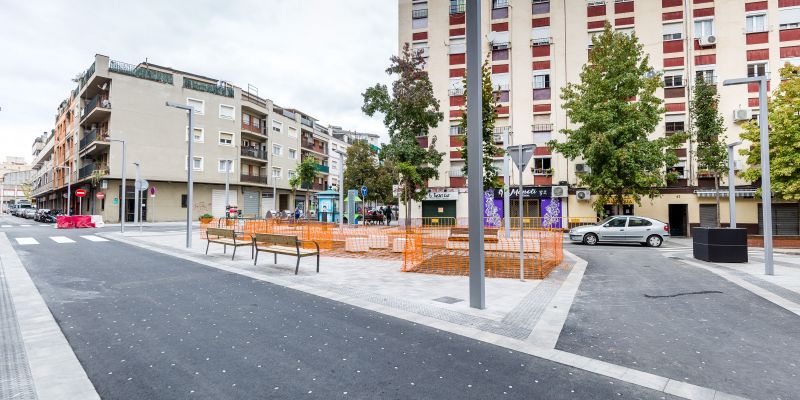 Un tram del carrer de Santa Marcel·lina. FOTO: Ajuntament de Cerdanyola