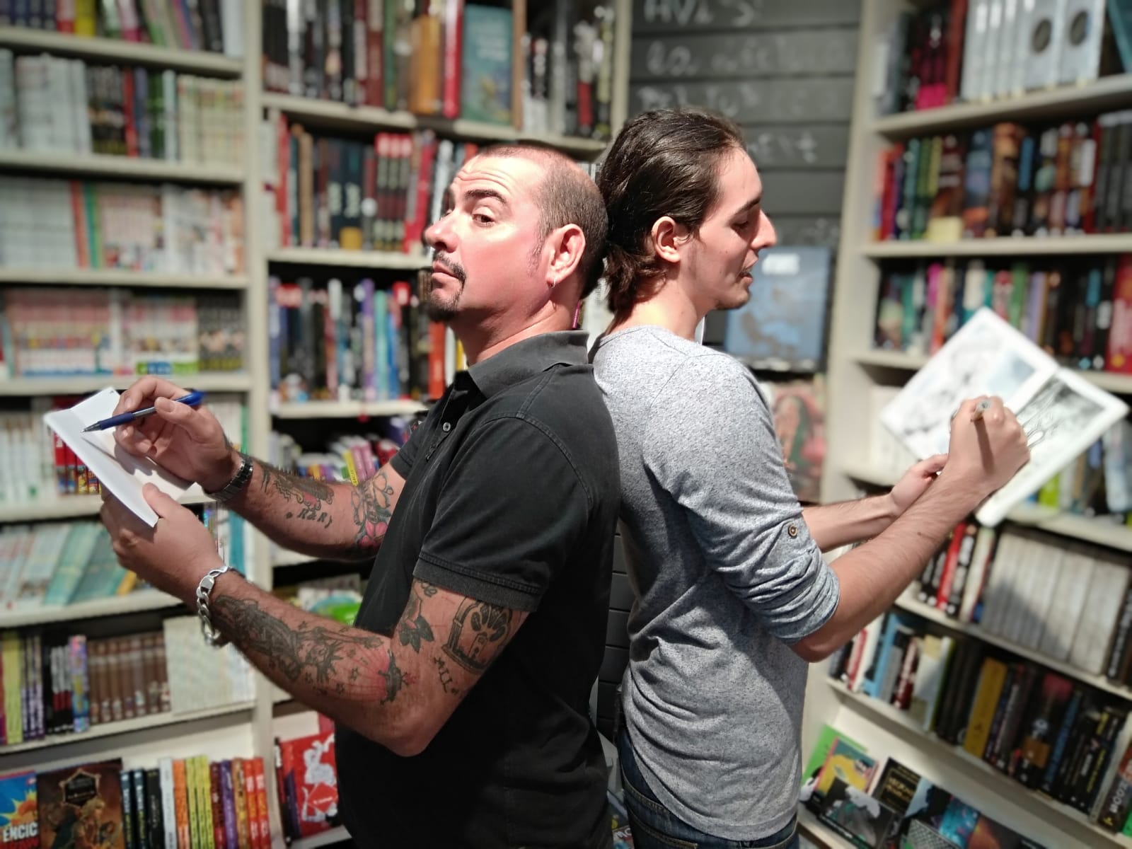 Danny Romero i Marc López. FOTO: Cedida