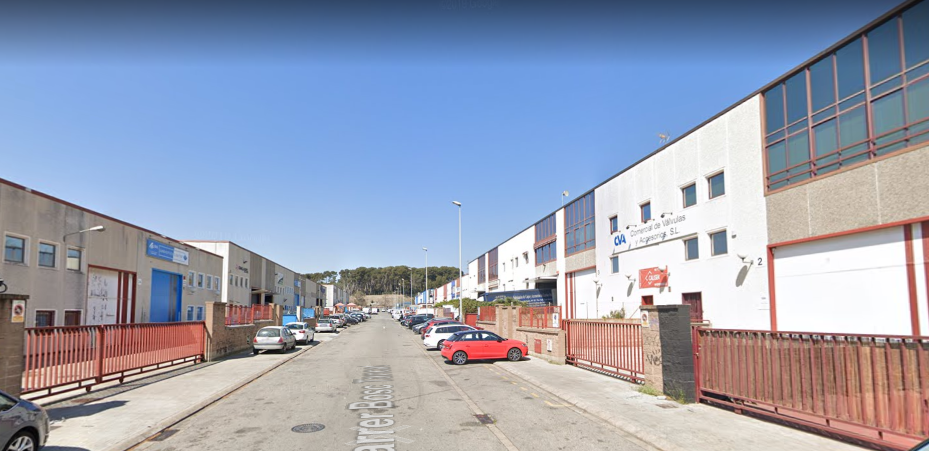 Poligon d'empreses del Bosc Tancat. FOTO: Google Maps