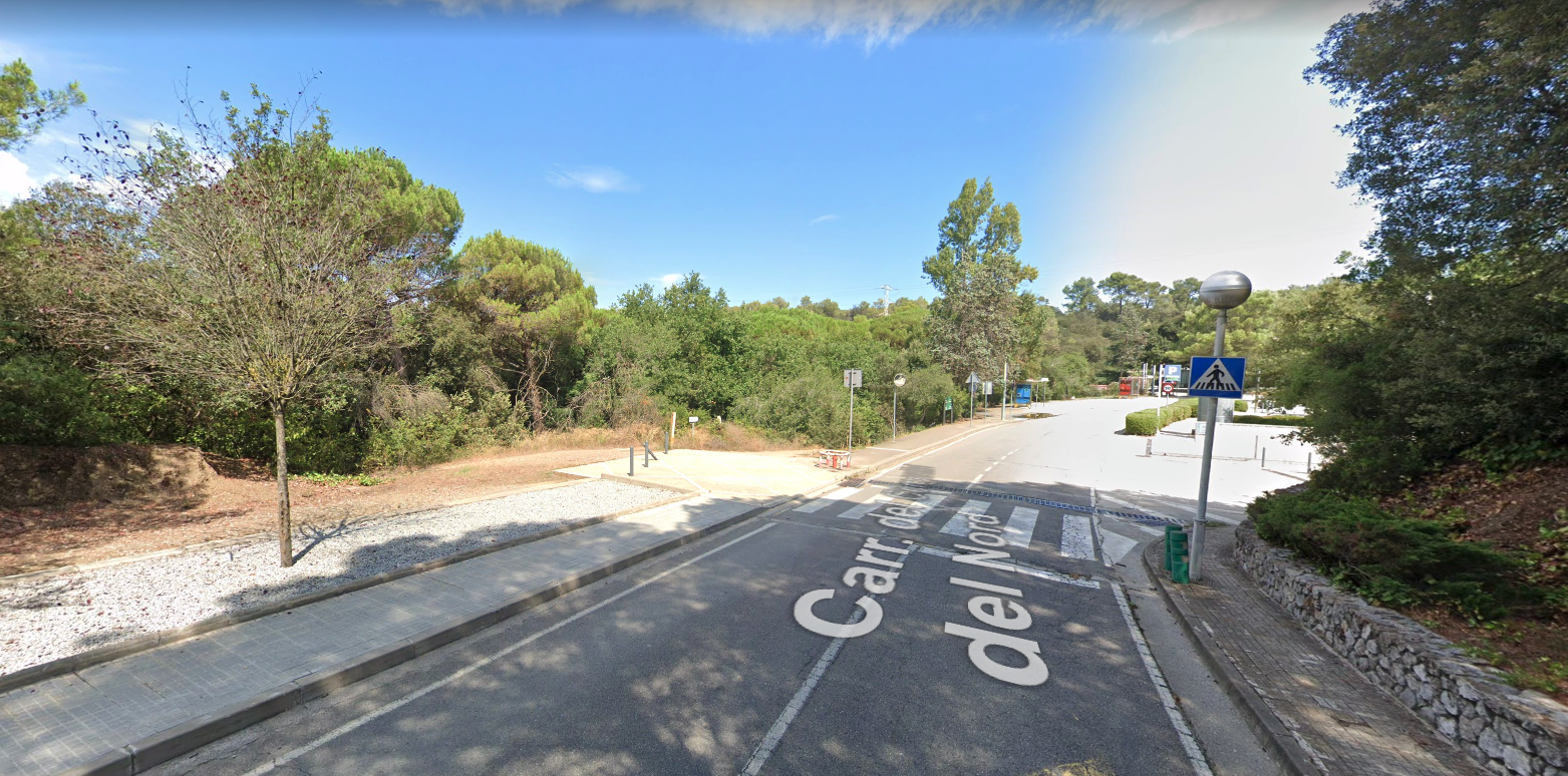 Els rescats es van fer a prop del tanatori de Collserola. FOTO: Google Maps Els rescats es van fer a prop del tanatori de Collserola. FOTO: Google Maps