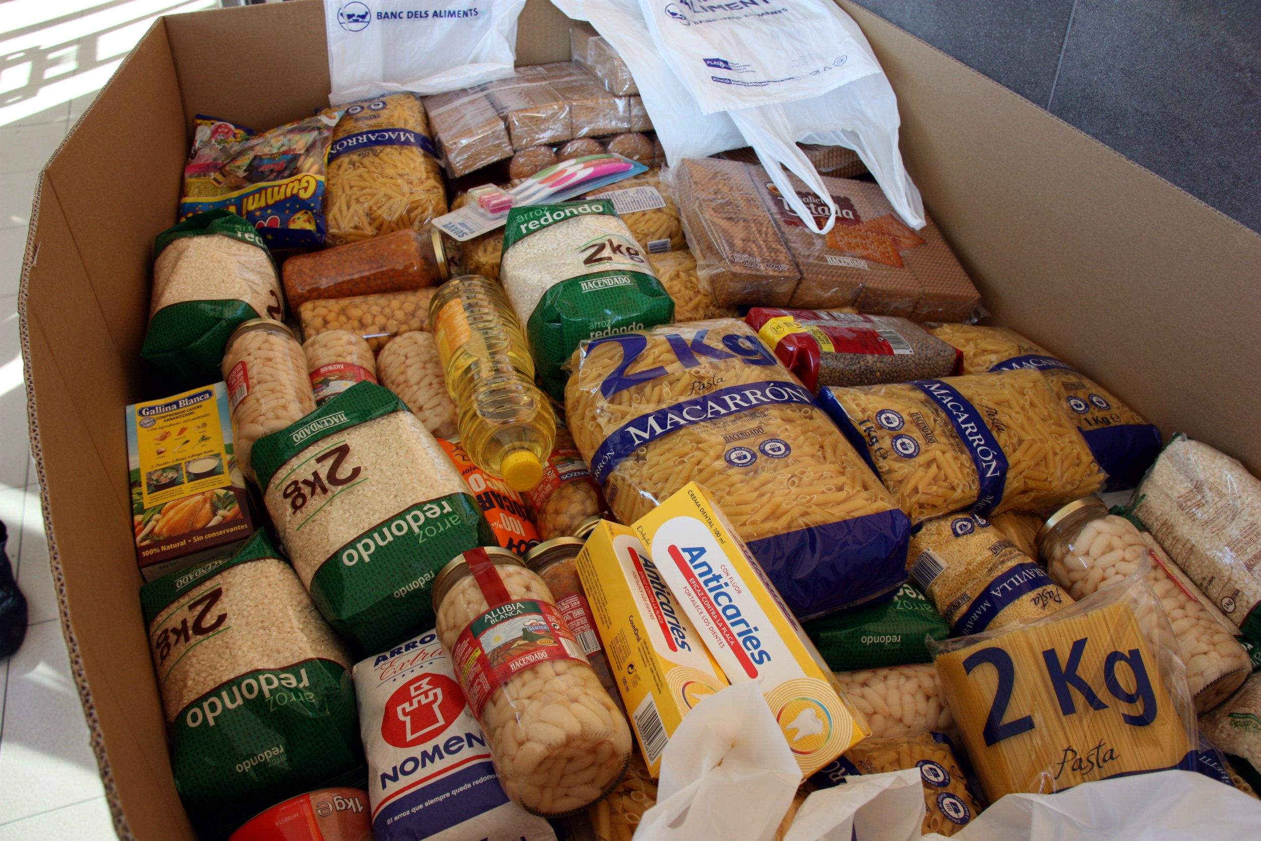 Aliments del Gran Recapte. FOTO: ACN