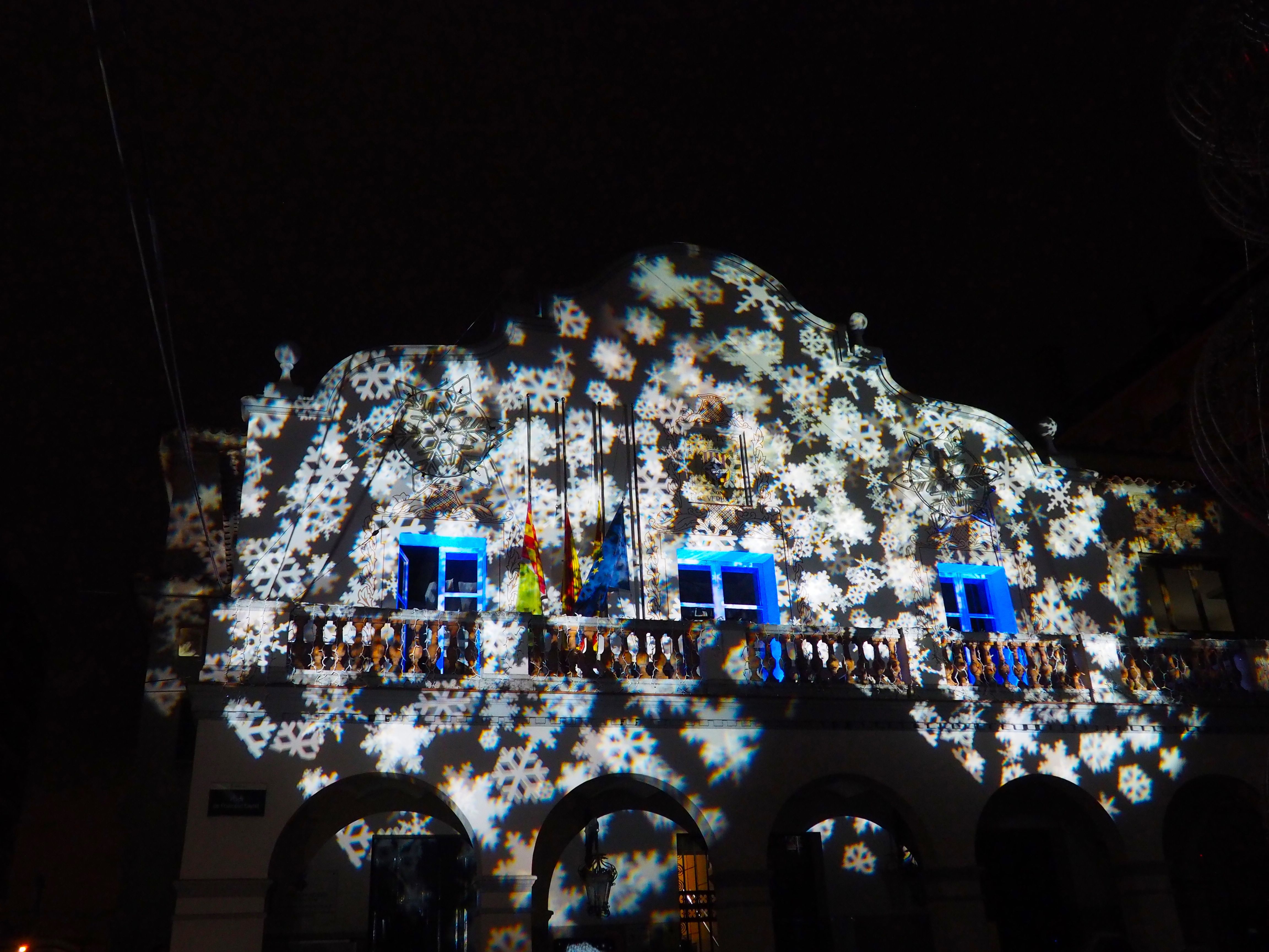 Encesa dels llums de Nadal a Cerdanyola. FOTO: Mónica GM