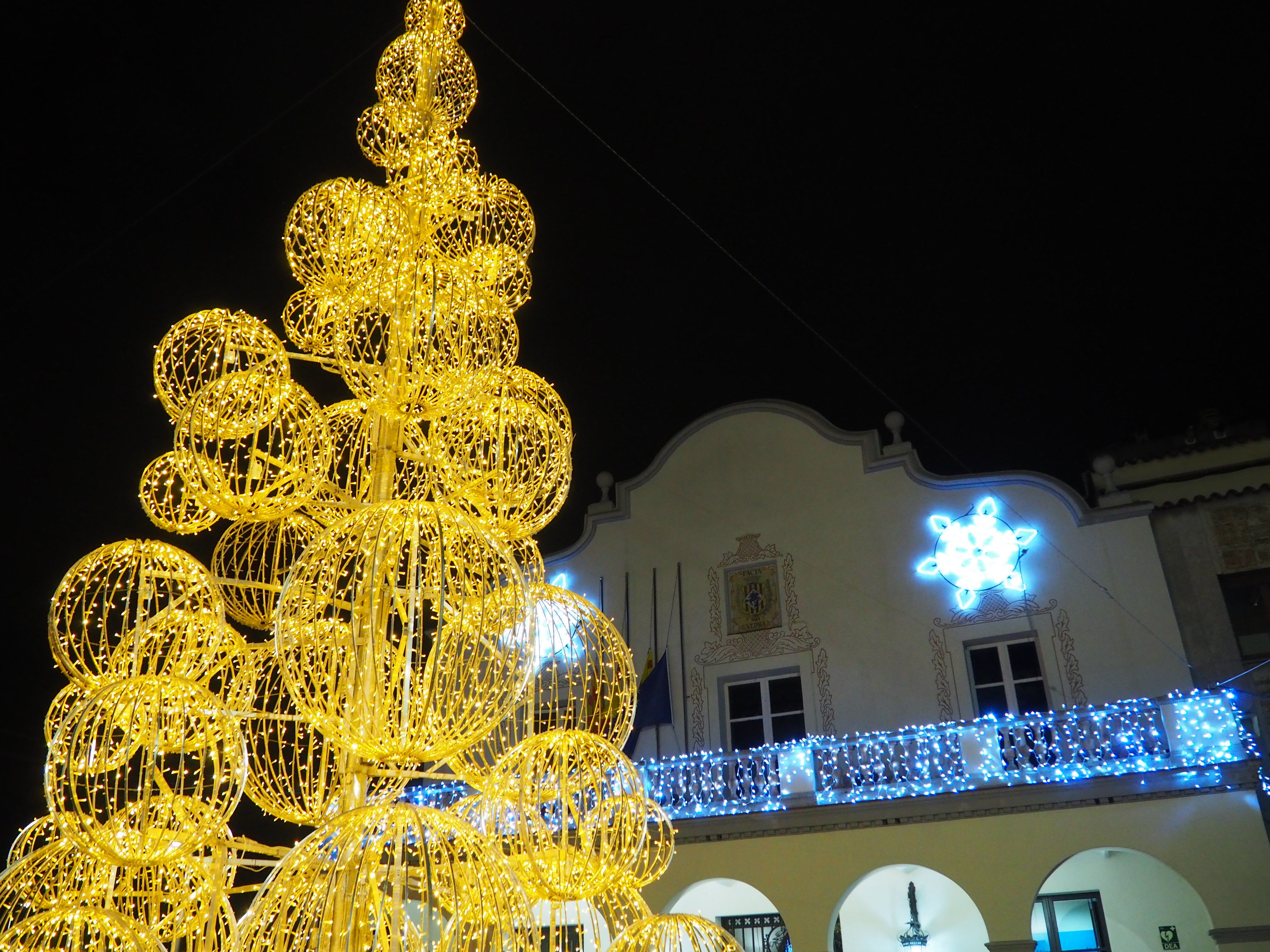 Encesa dels llums de Nadal a Cerdanyola. FOTO: Mónica GM