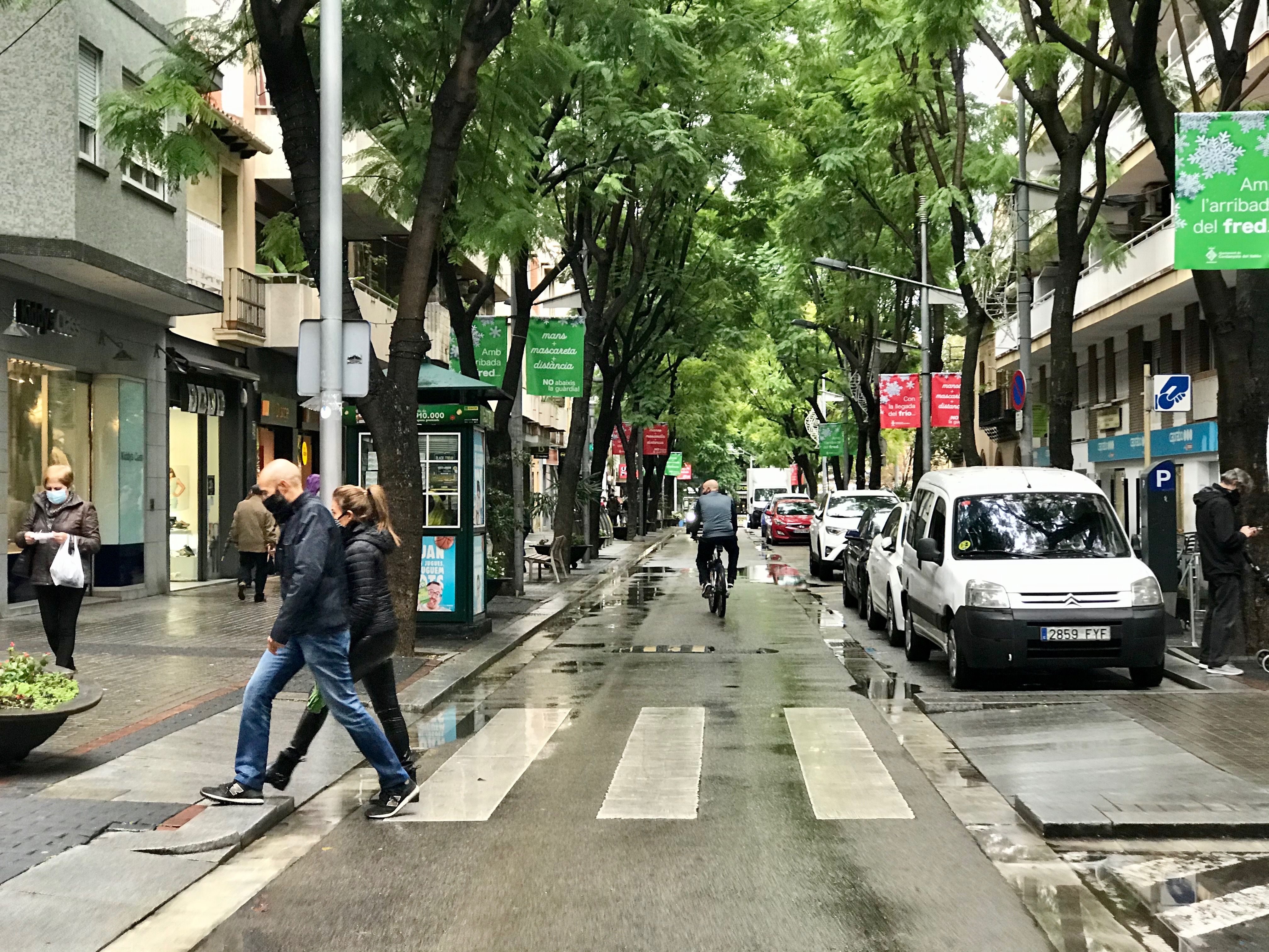 La detenció es va fer a l'Avinguda Catalunya. FOTO: Arxiu