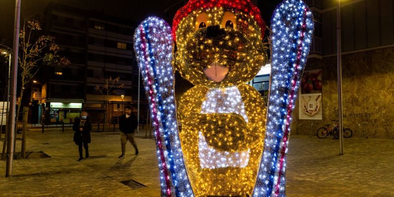 Personatge de Nadal màgic / FOTO: Ajuntament de Cerdanyola