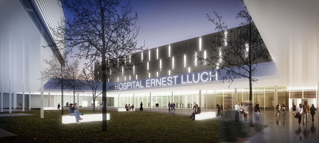 Hospital Ernest Lluch. FOTO: Arxiu