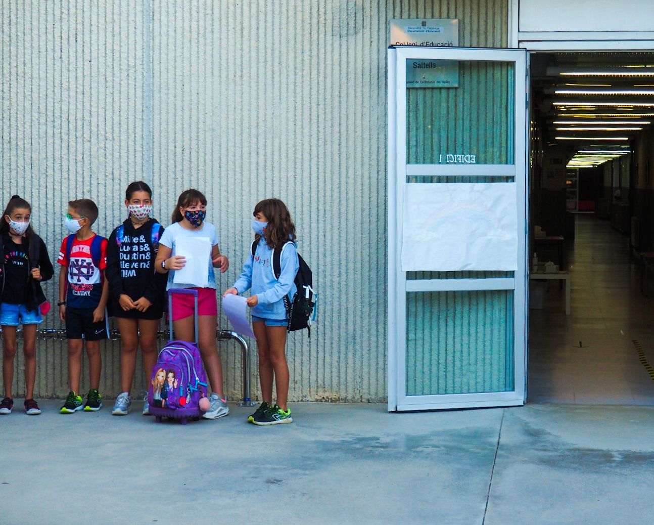 Inici de curs 2020-2021. FOTO: Mónica GM