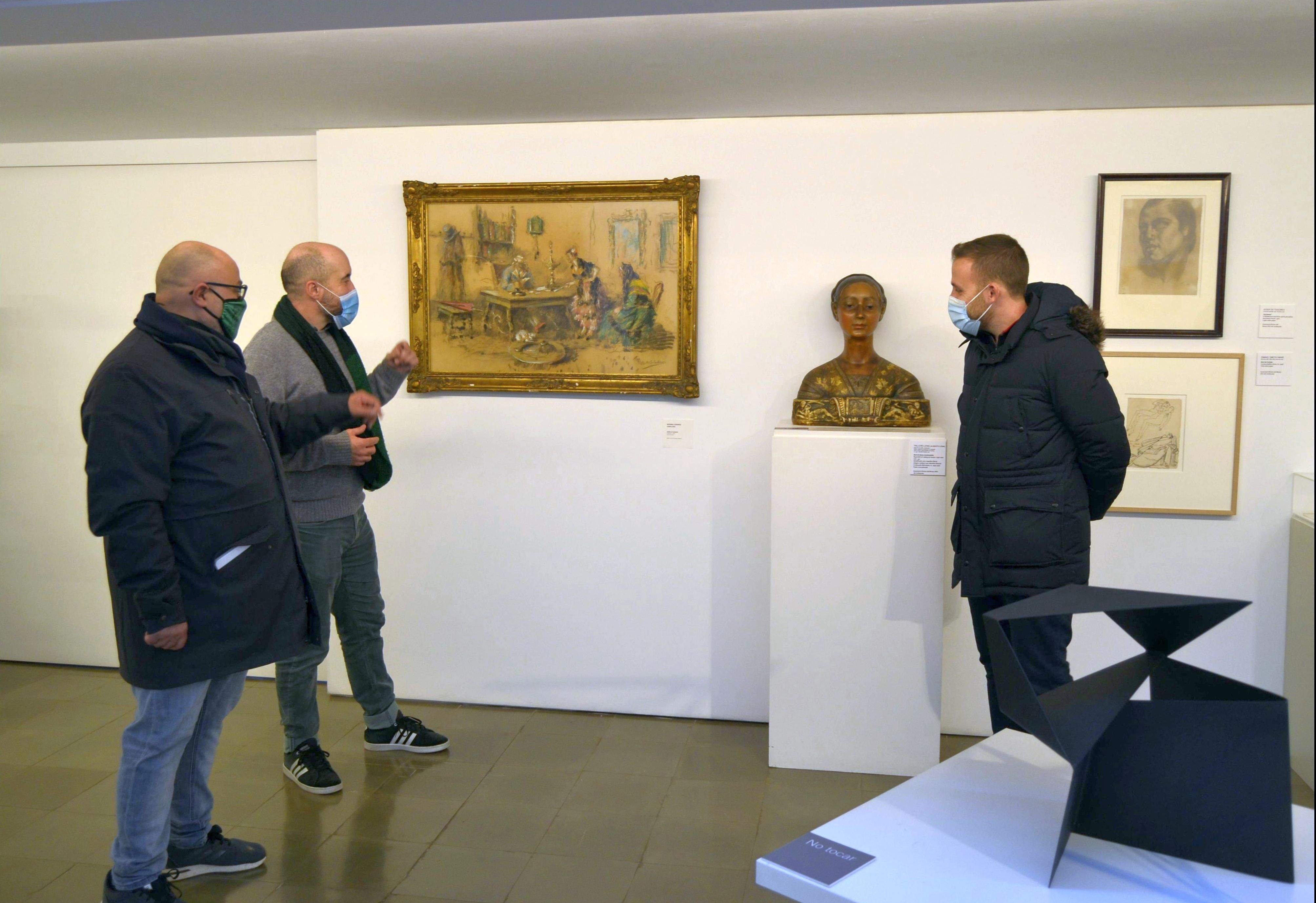 Acte de presentació de la mostra "Adquisicions 2020" / Ajuntament de Cerdanyola