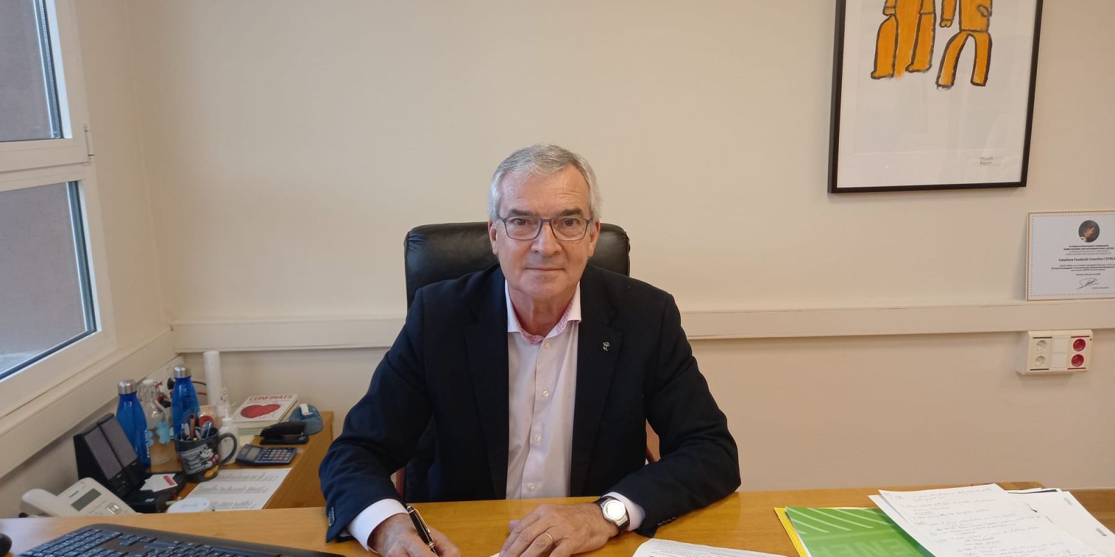 Dr Joaquim Serrahima, director general de la fundacio Catalonia Creactiva
