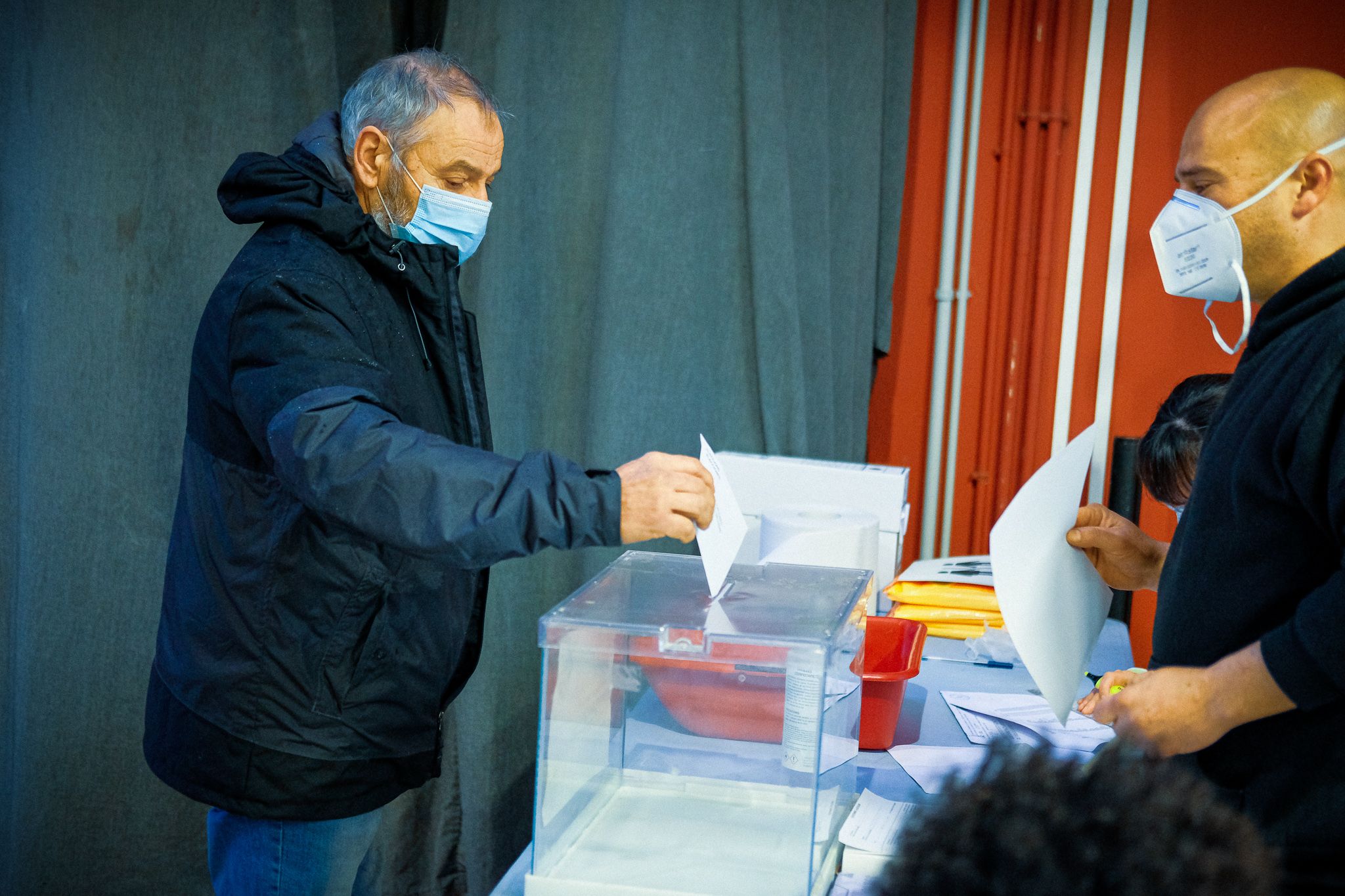 Les eleccions catalanes a Cerdanyola. FOTO: Ale Gómez