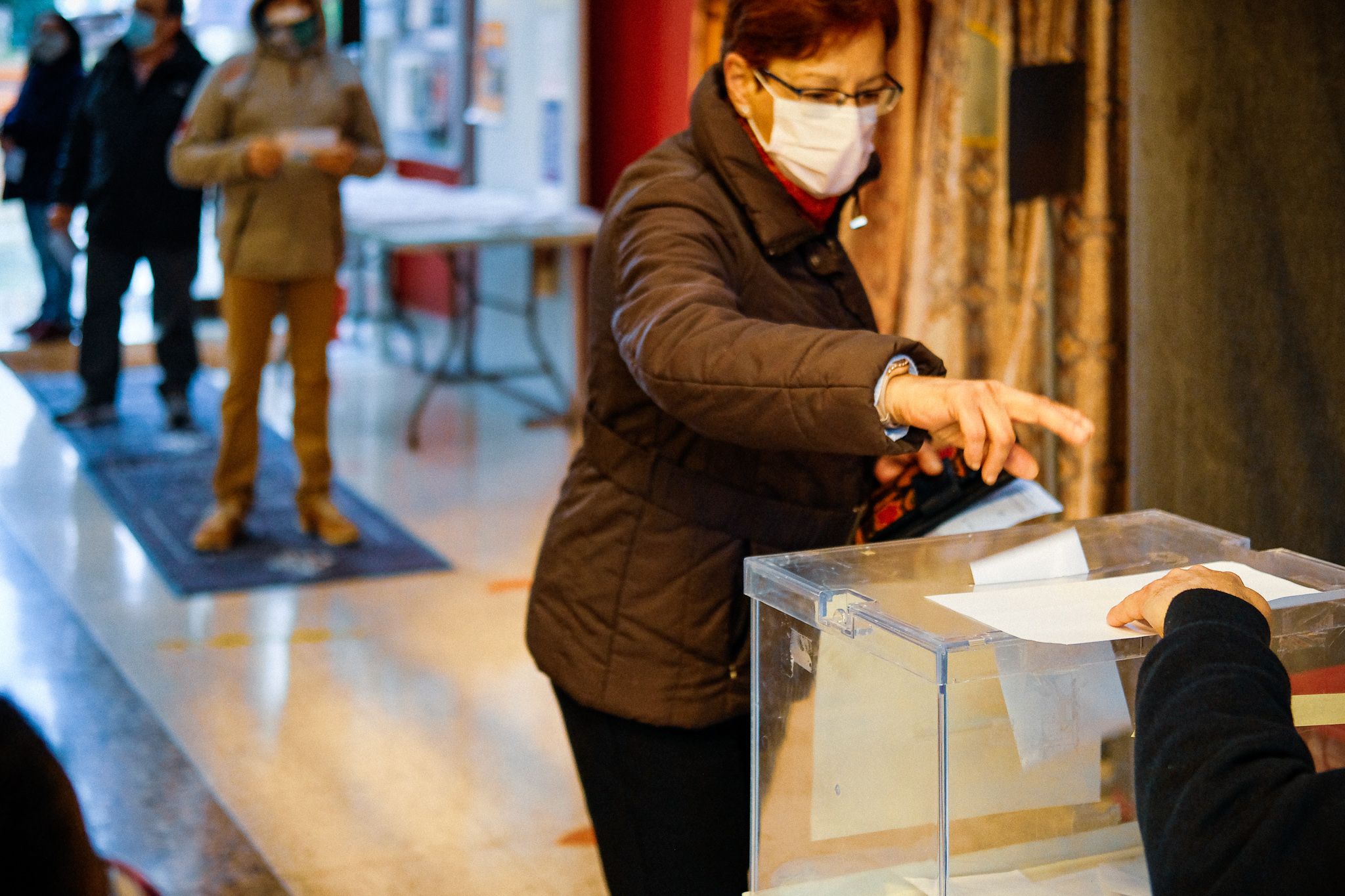 Les eleccions catalanes a Cerdanyola. FOTO: Ale Gómez