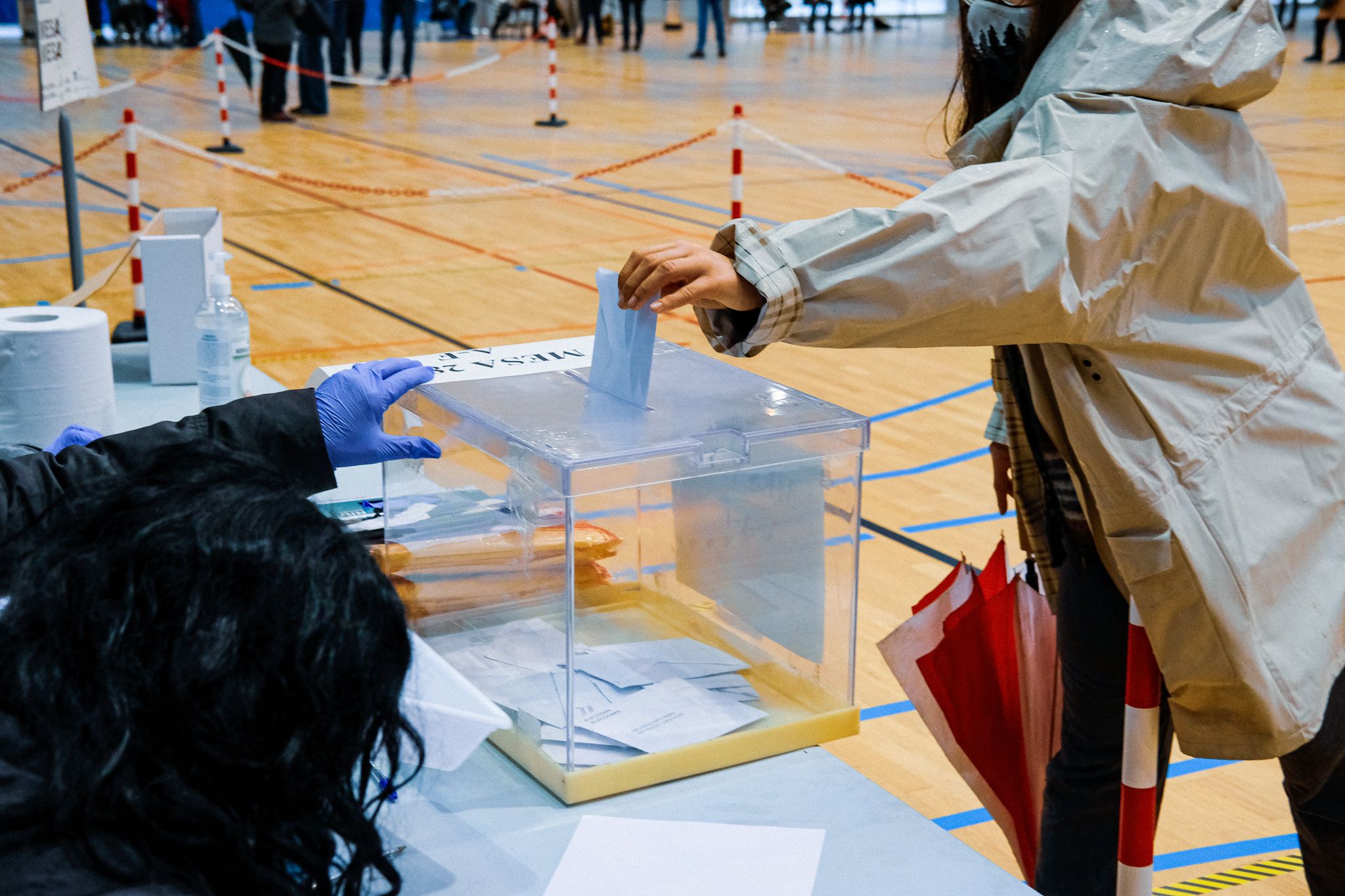 Les eleccions catalanes a Cerdanyola. FOTO: Ale Gómez