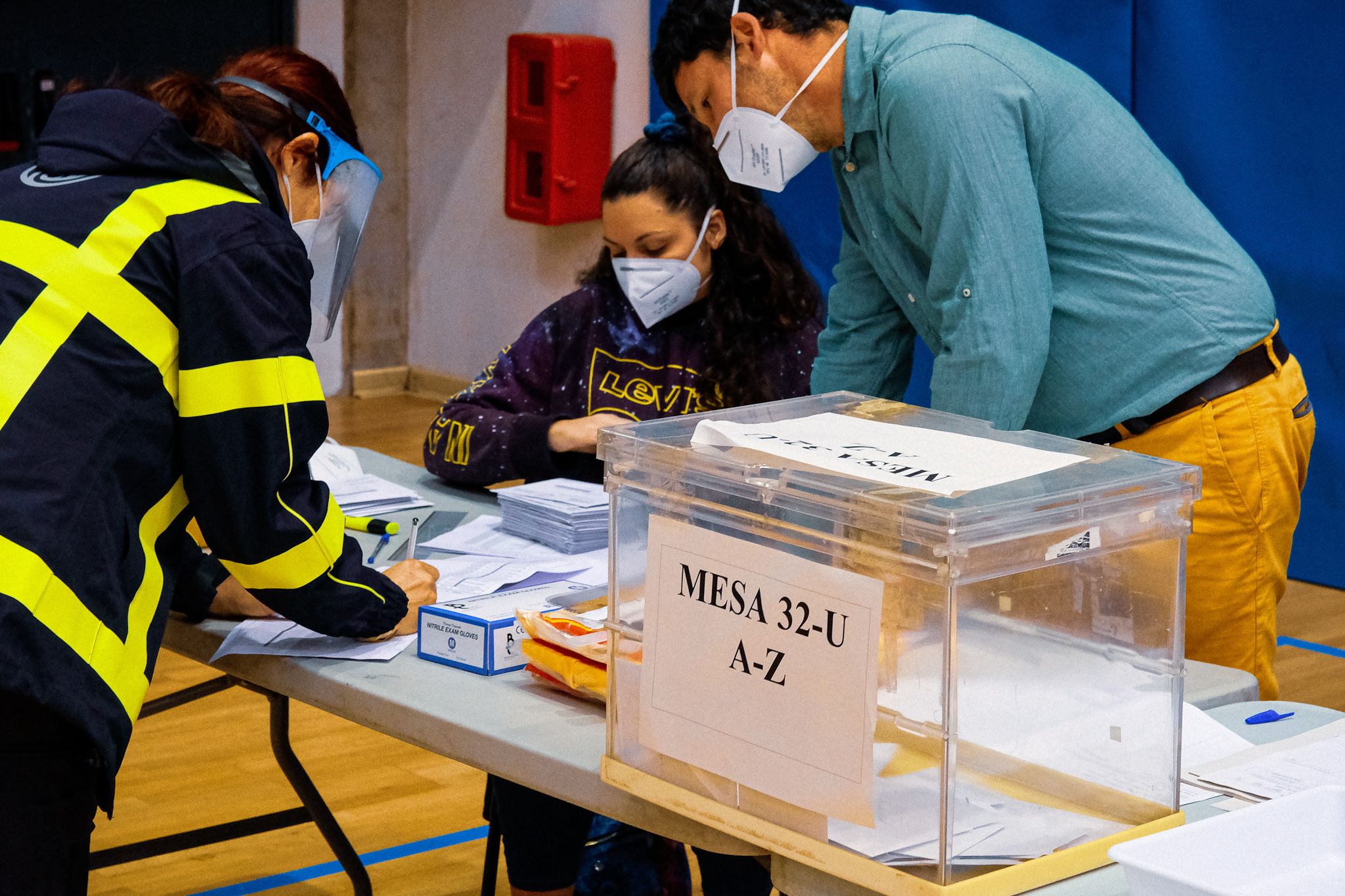 Les eleccions catalanes a Cerdanyola. FOTO: Ale Gómez