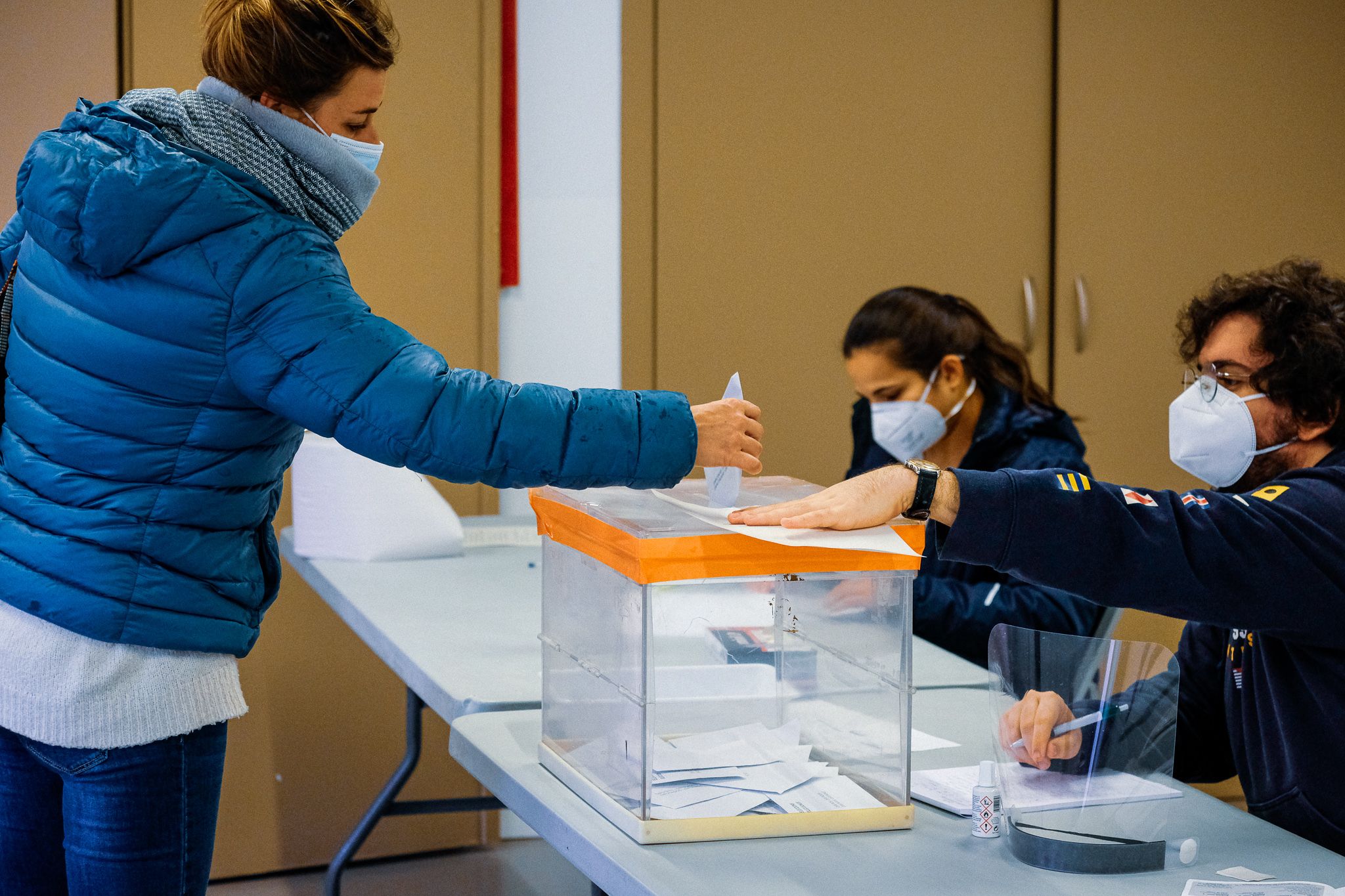 Les eleccions catalanes a Cerdanyola. FOTO: Ale Gómez