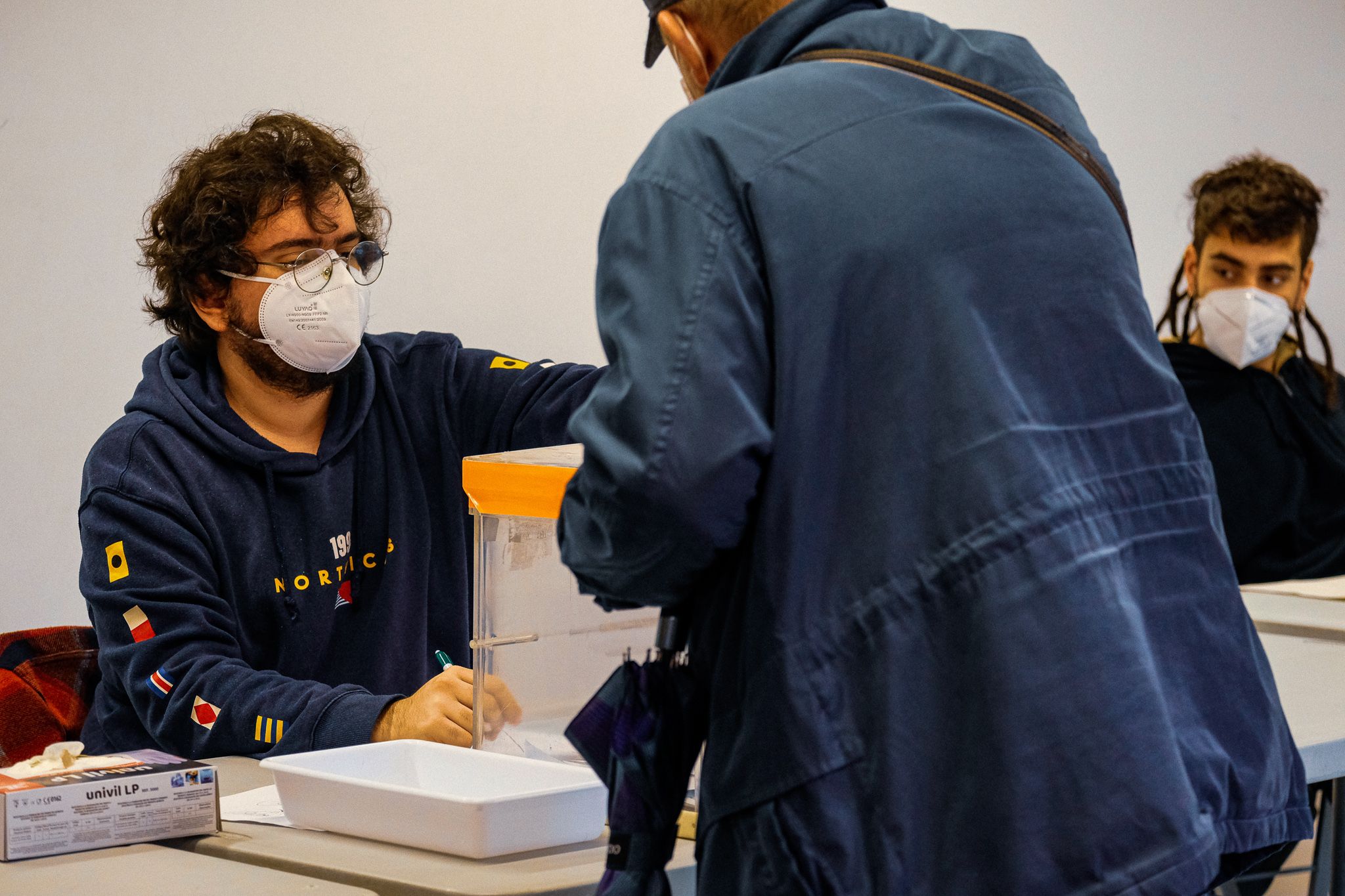 Les eleccions catalanes a Cerdanyola. FOTO: Ale Gómez