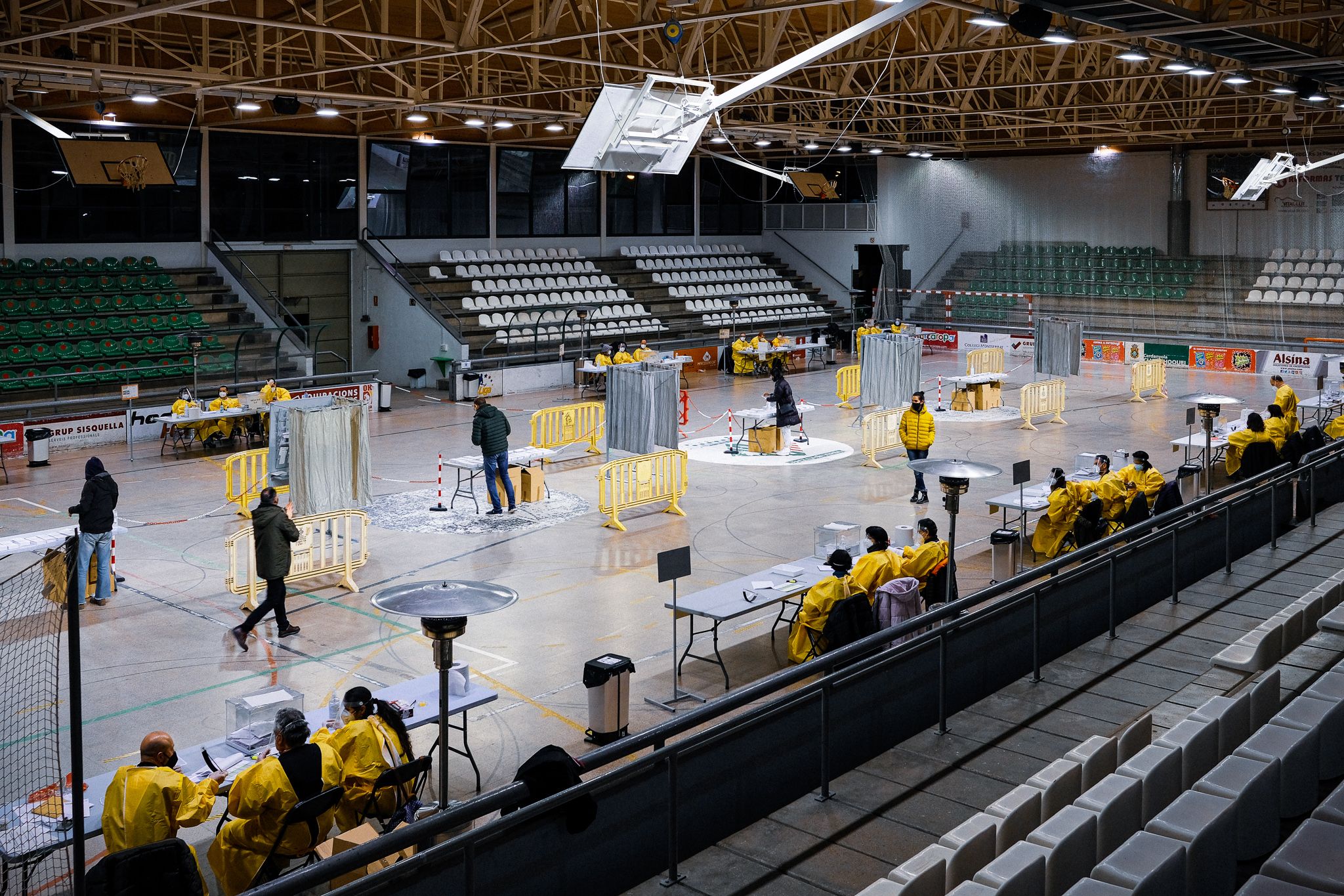 Les eleccions catalanes a Cerdanyola. FOTO: Ale Gómez