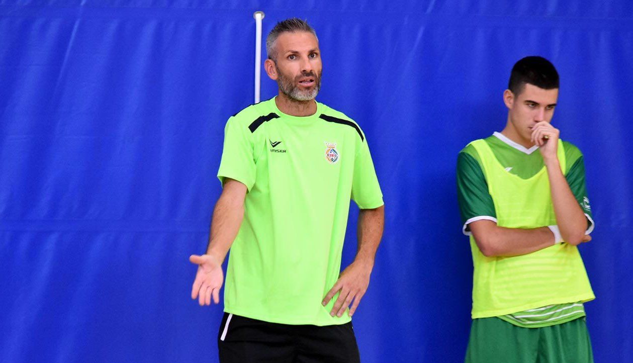 David Herráiz ha tornat a la banqueta del Cerdanyola FC. FOTO: Cerdanyola FC