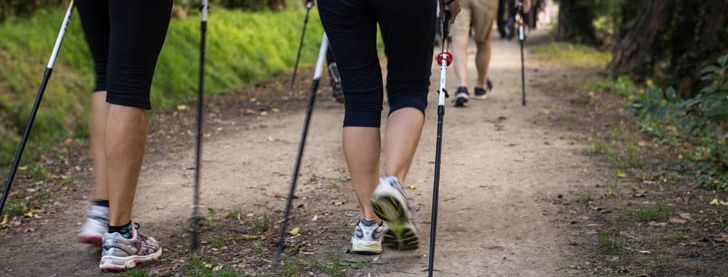 Marxa nòrdica. FOTO: Ajuntament de Barcelona