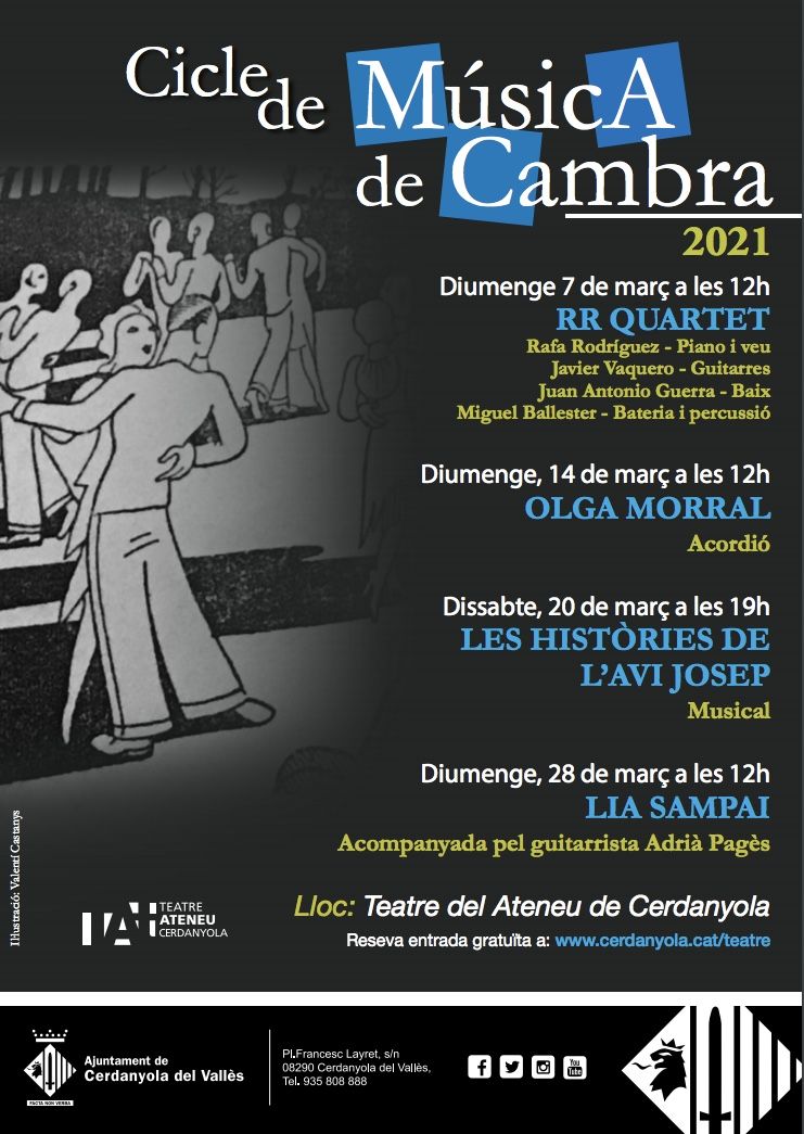 Cartell Cicle Música de Cambra 2021 Cartell Cicle Música de Cambra 2021
