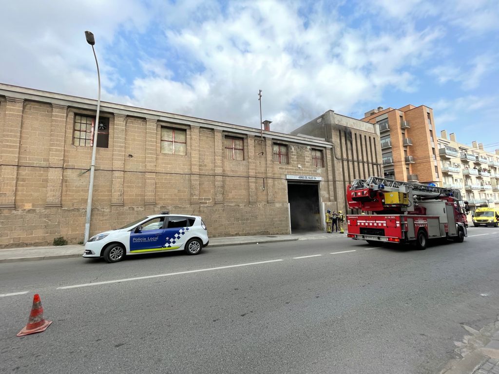 El moment de l'incendi / @CerdanyolaPL