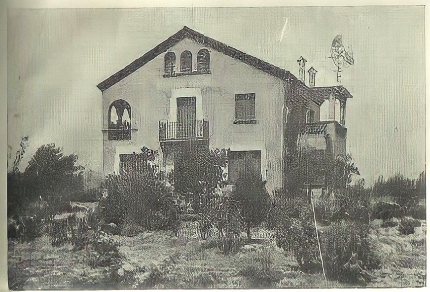 La masia de Can Mitjans on la Núria i la seva família vivien i treballaven. FOTO: J. Calbot La masia de Can Mitjans on la Núria i la seva família vivien i treballaven. FOTO: J. Calbot