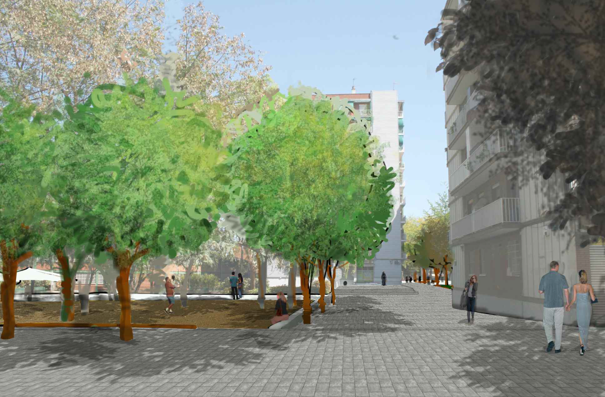 Imatge digital de l'avantprojecte de la plaça del Doctor Moragas. FOTO: Ajuntament de Cerdanyola Imatge digital de l'avantprojecte de la plaça del Doctor Moragas. FOTO: Ajuntament de Cerdanyola