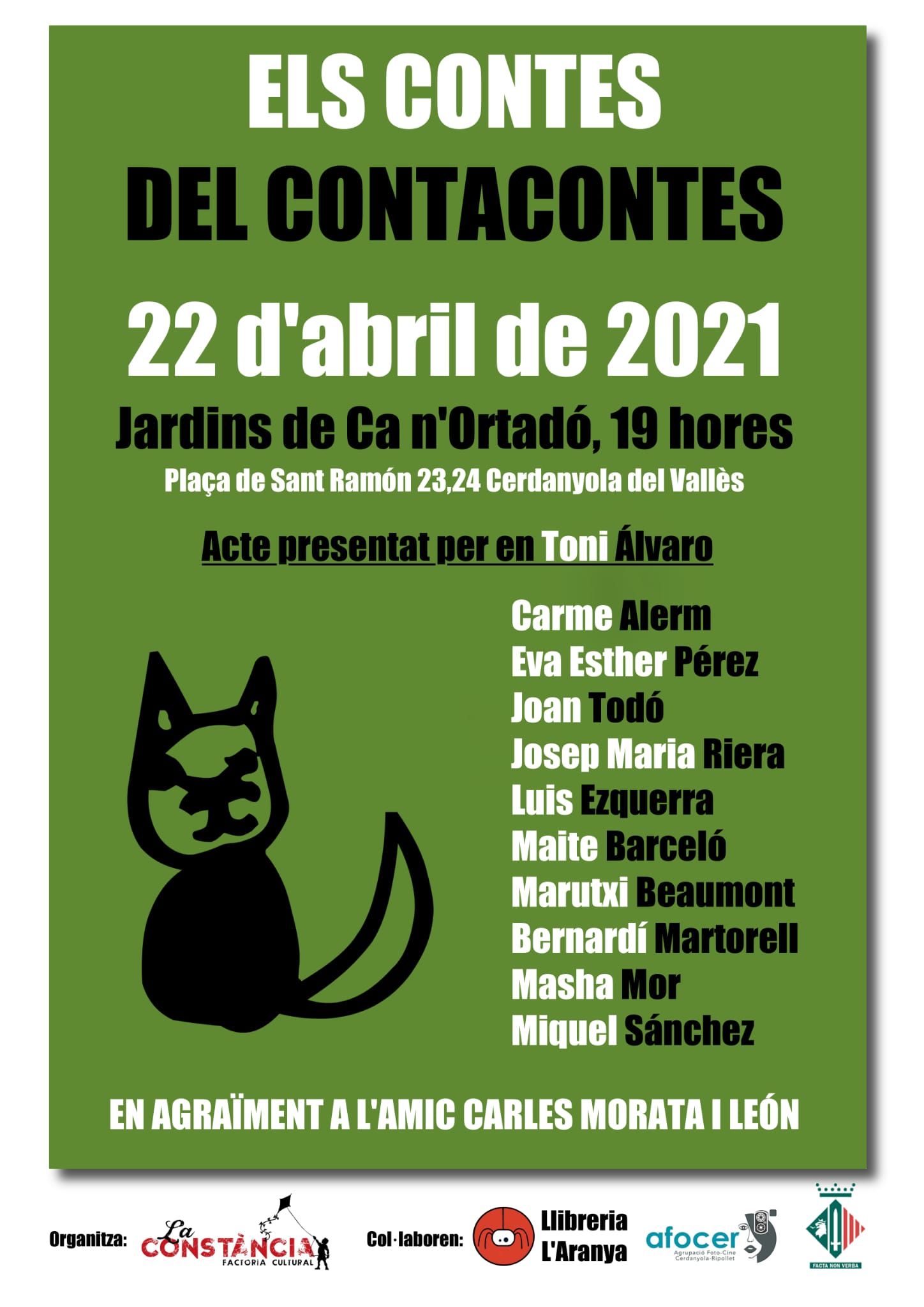 Cartell Contacontes Cartell Contacontes