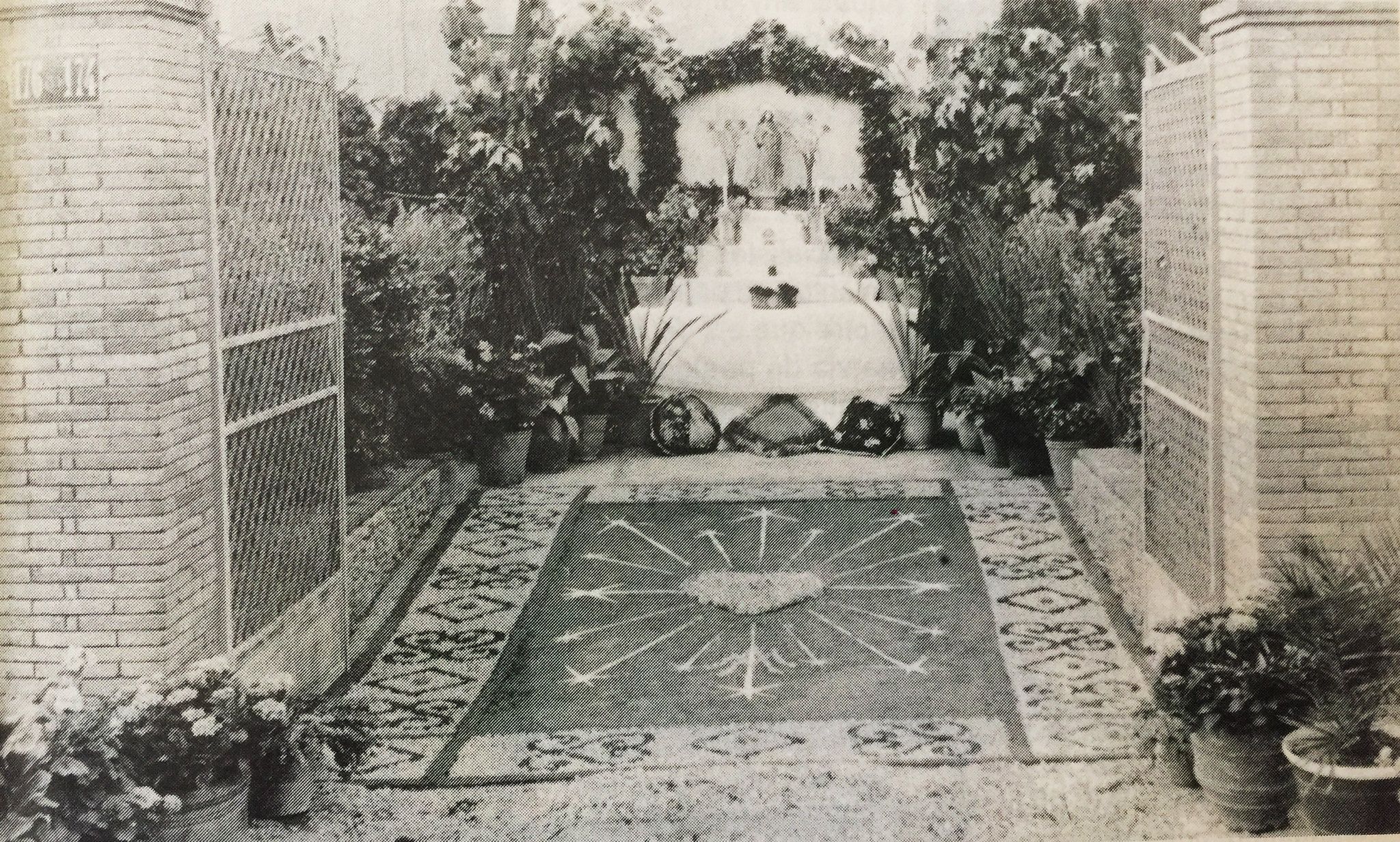 Celebració del Corpus Christi als anys 50. FOTO: Arxiu del TOT, cedida per Mogas-Escursell